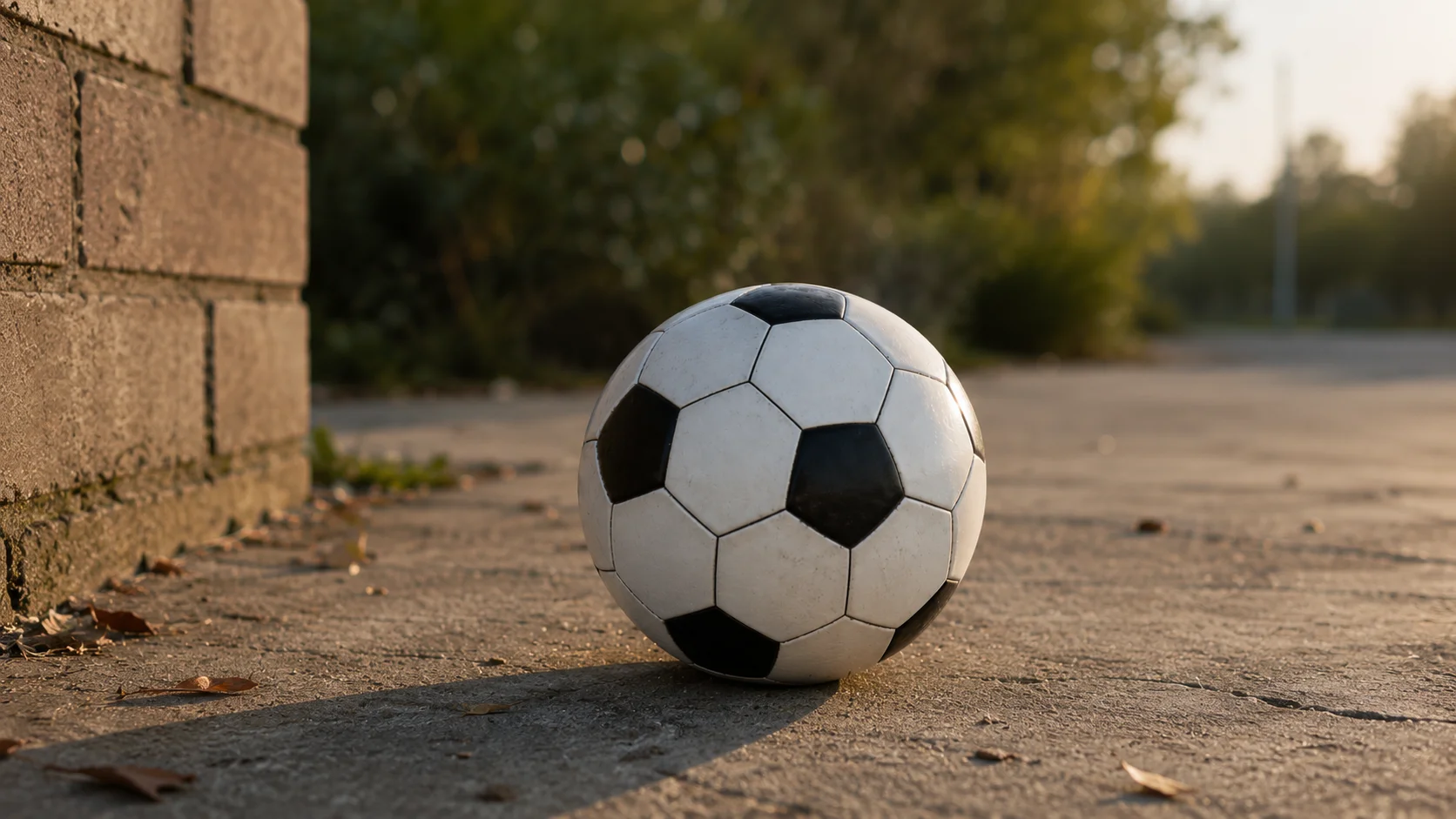 Classic Soccer Ball - Clean & Weathered 3D Model, 3D model preview 1