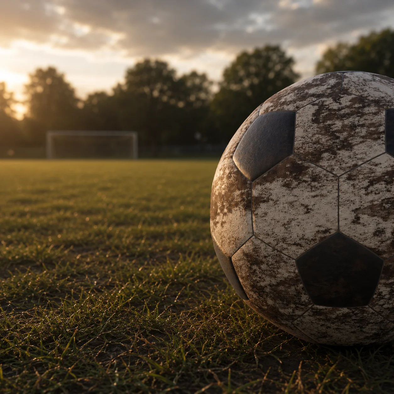 Classic Soccer Ball - Clean & Weathered 3D Model, 3D model preview 3