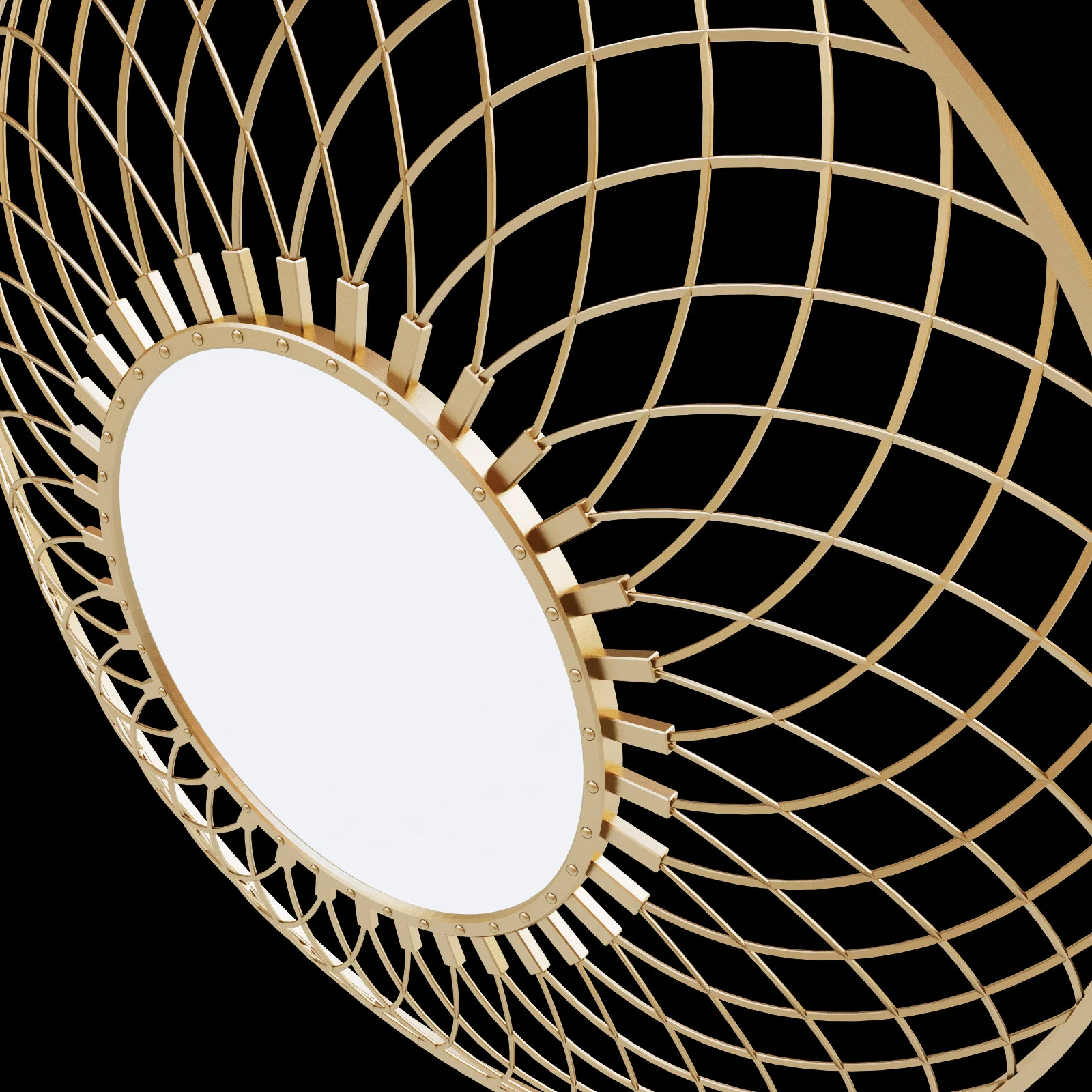 Cyan Designs Fairplex Mirror — 3D model preview 3