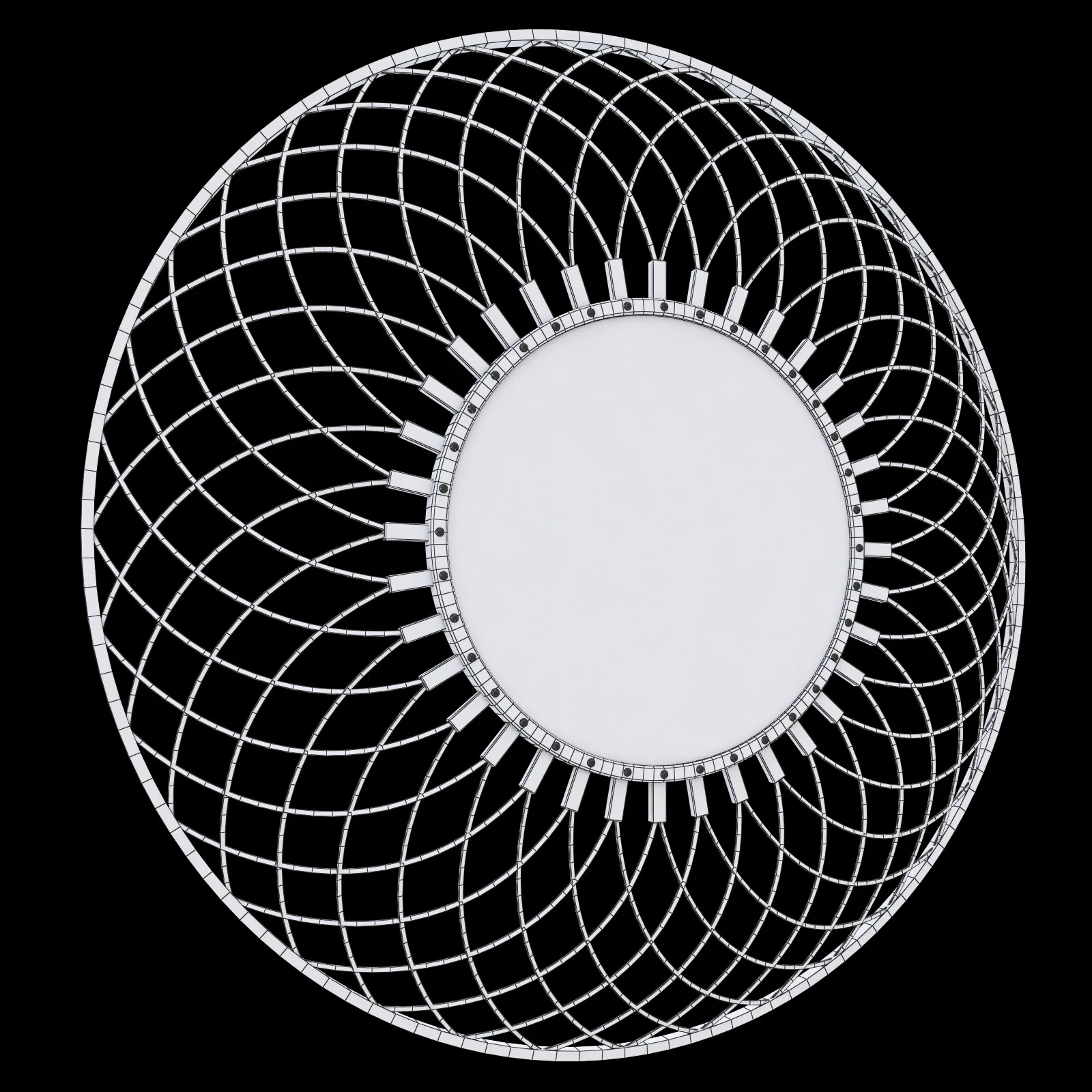Cyan Designs Fairplex Mirror — 3D model preview 5