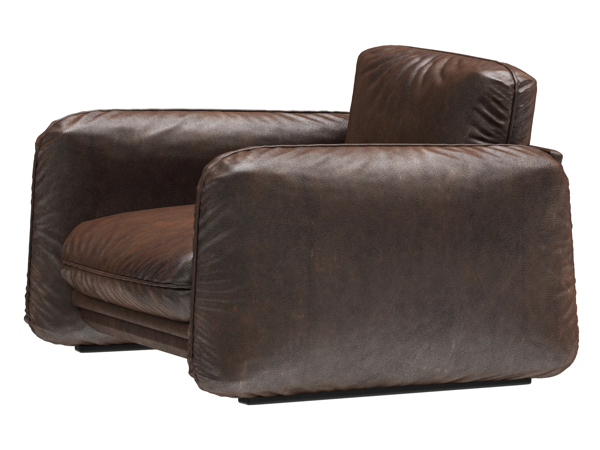 Baxter BRIGITTE Armchair — 3D model preview 3