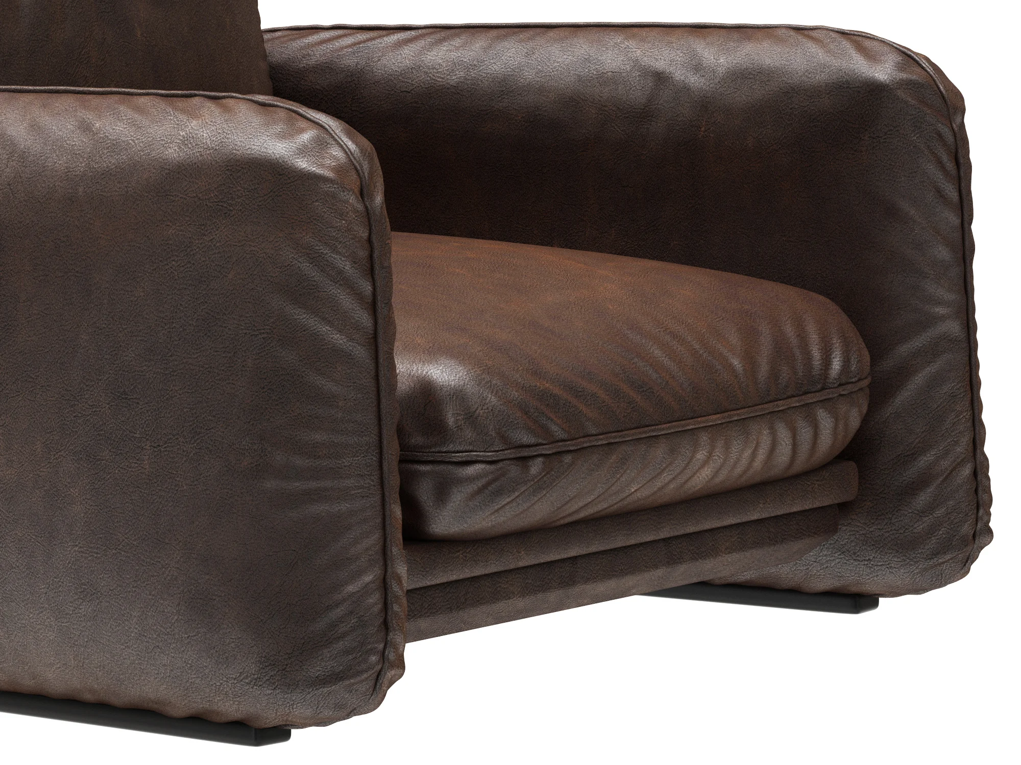 Baxter BRIGITTE Armchair — 3D model preview 7