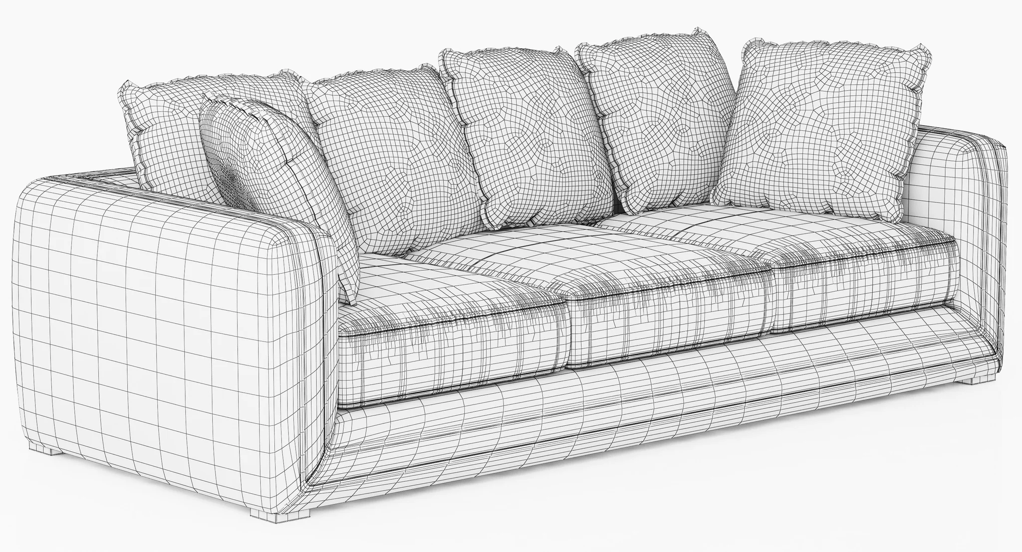 Eichholtz Sofa Menorca — 3D model preview 8