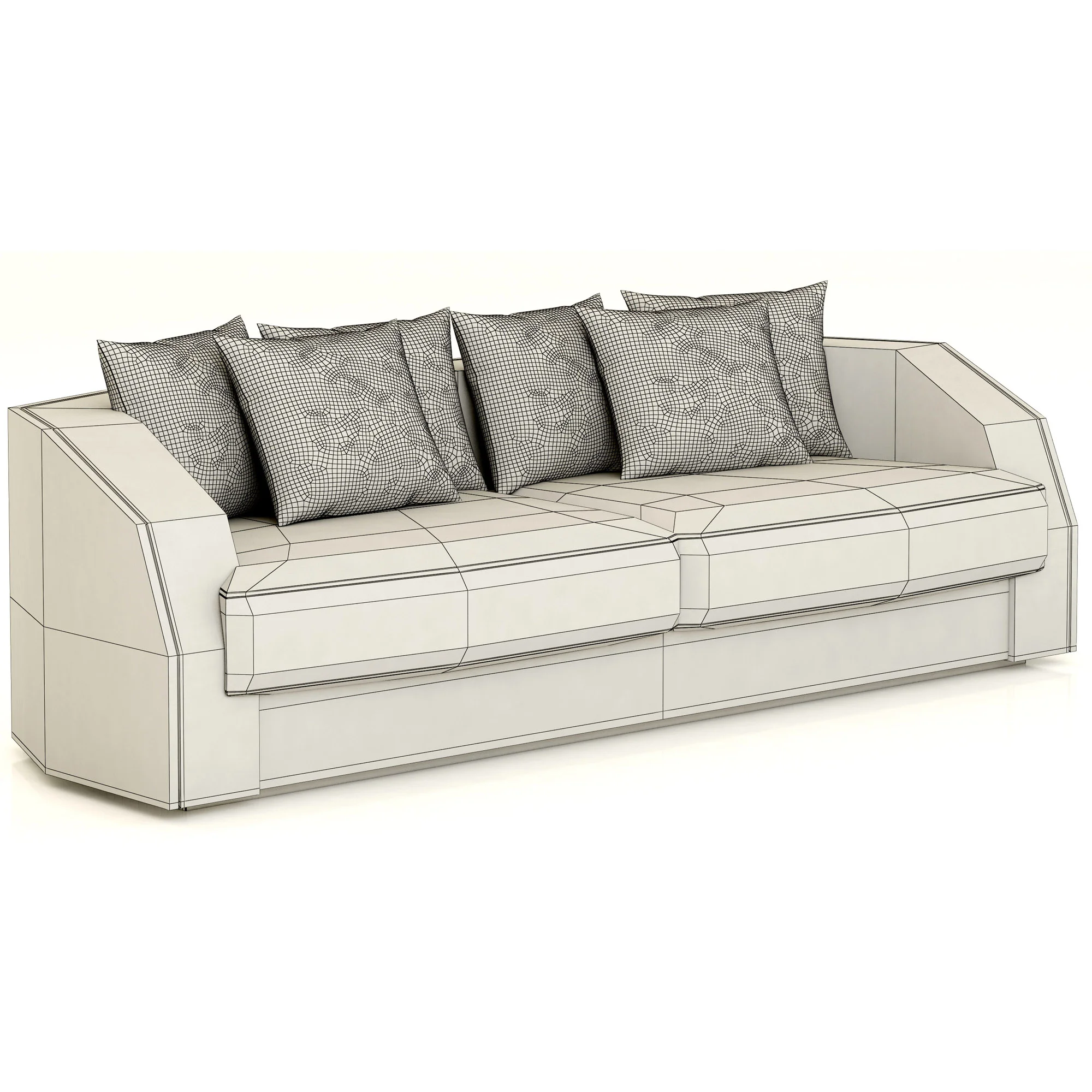 Eichholtz Sofa Les Palmiers — 3D model preview 5