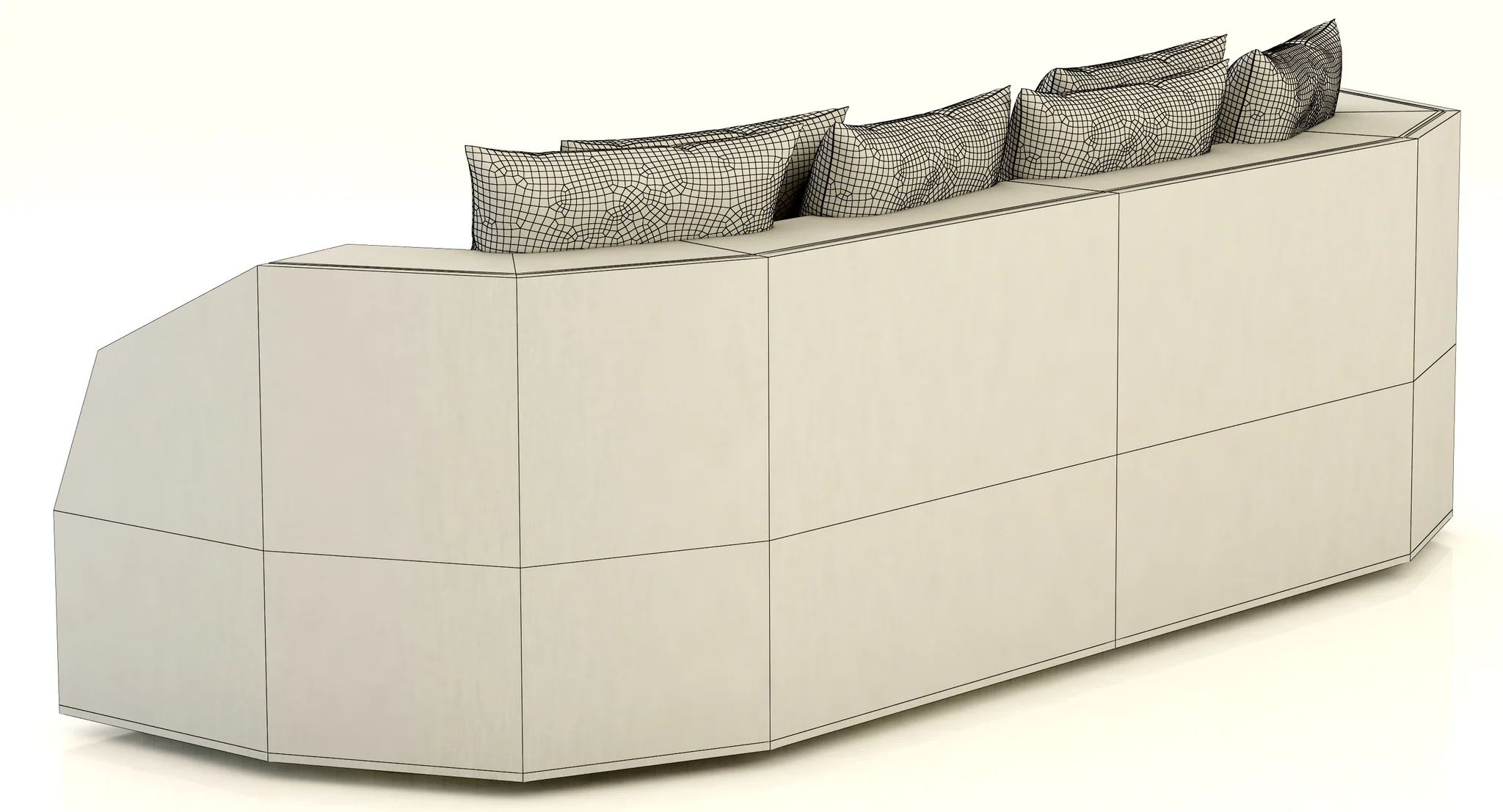 Eichholtz Sofa Les Palmiers — 3D model preview 10