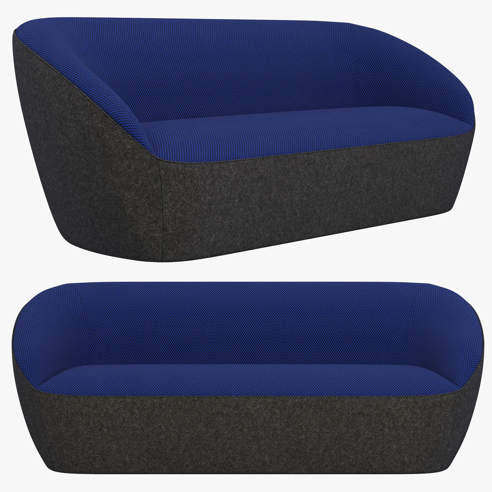 Roche Bobois Edito Sofa — 3D model preview 1