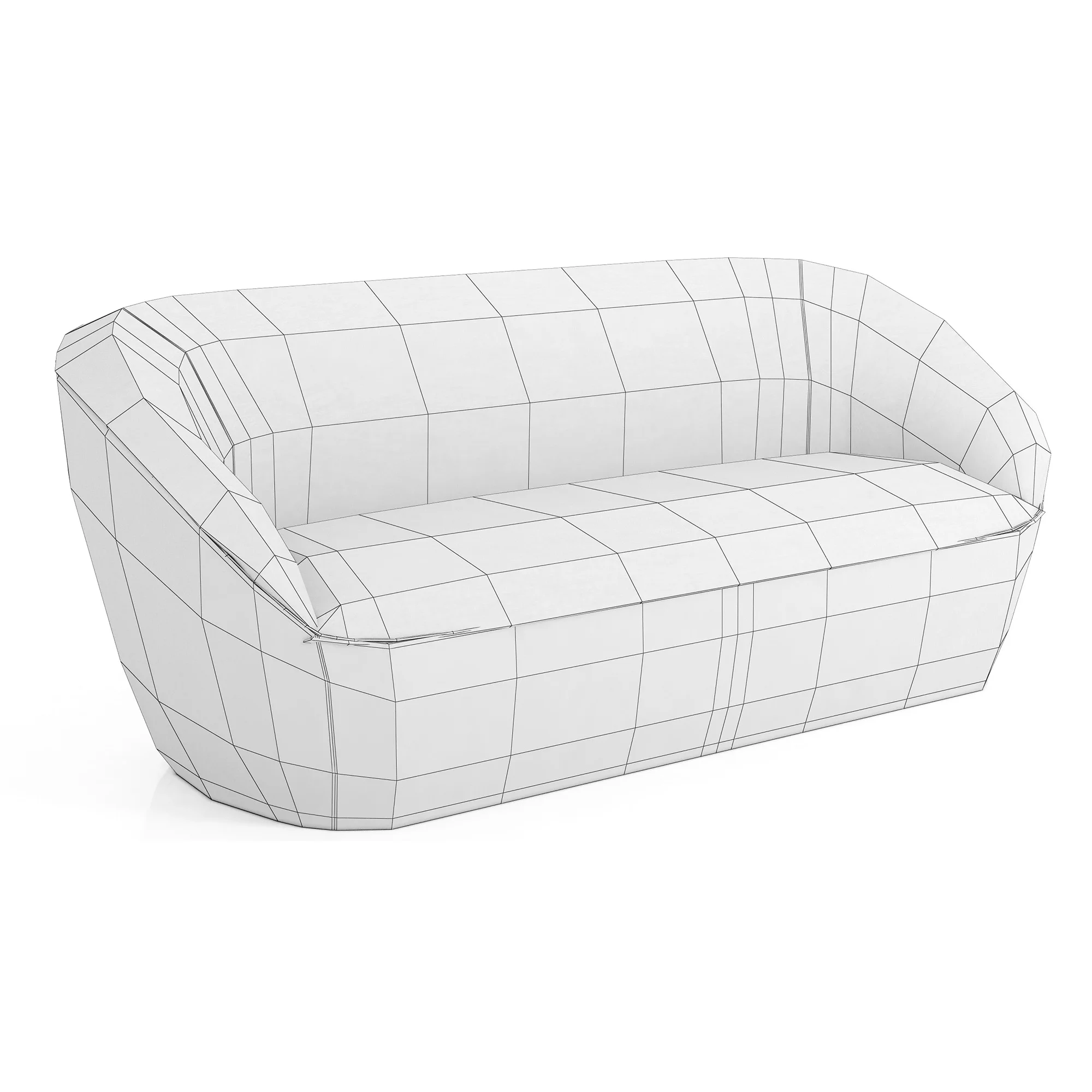 Roche Bobois Edito Sofa — 3D model preview 11