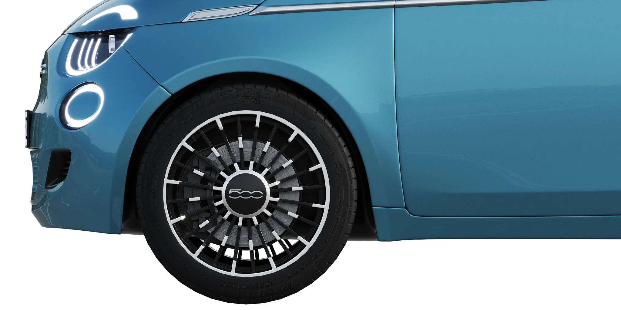 Fiat 500 La Prima, 3D model preview 1