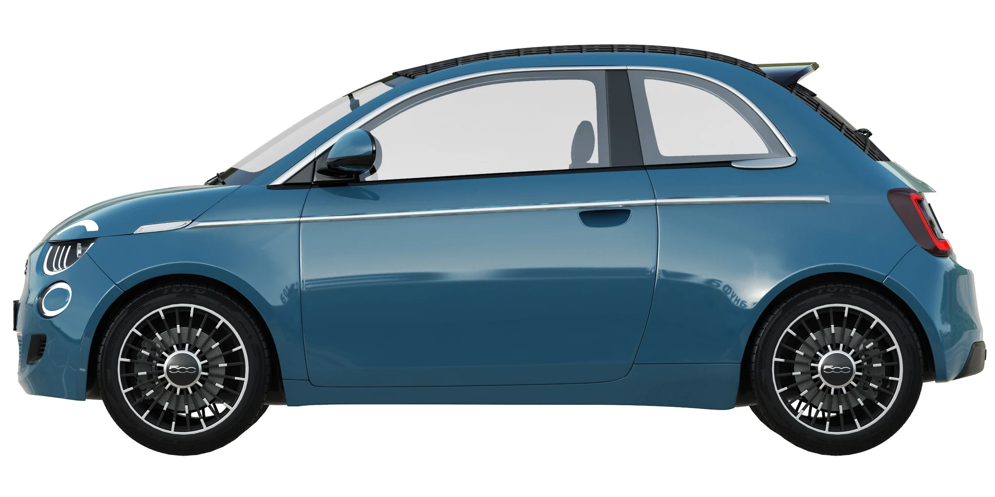 Fiat 500 La Prima, 3D model preview 29