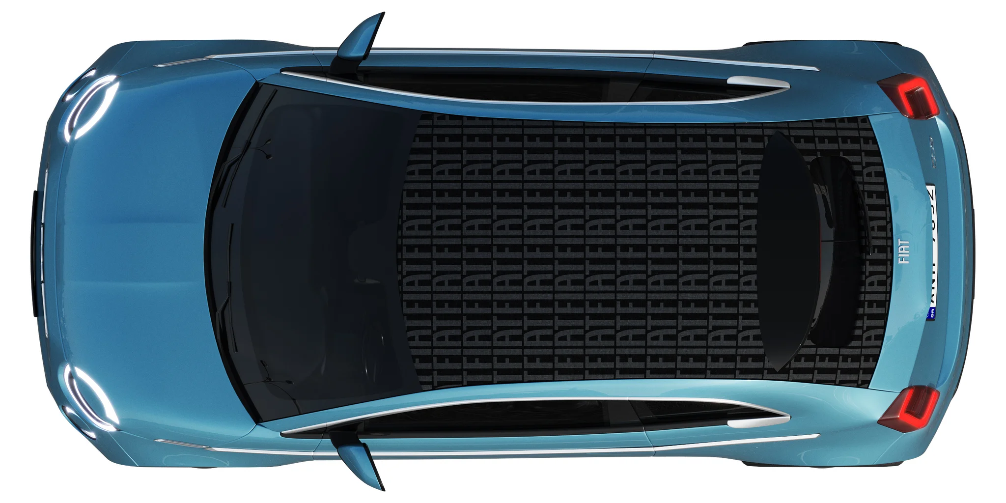 Fiat 500 La Prima, 3D model preview 31
