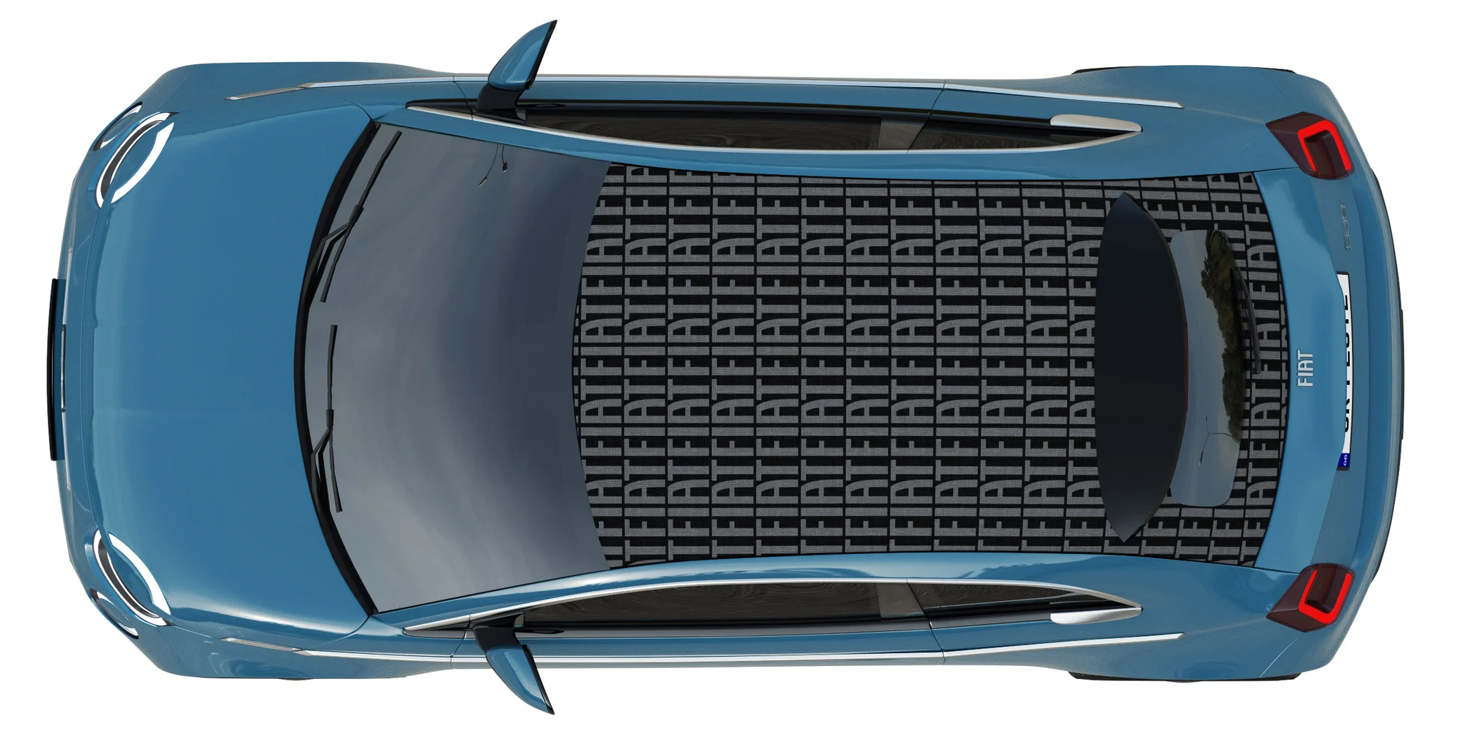 Fiat 500 La Prima, 3D model preview 32