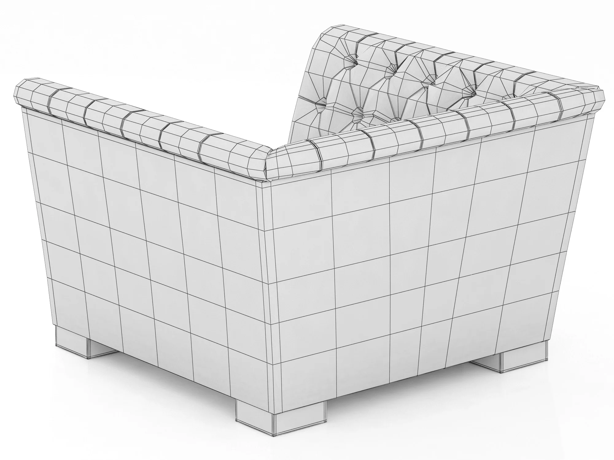 Smania Sir Alex Armchair — 3D model preview 10