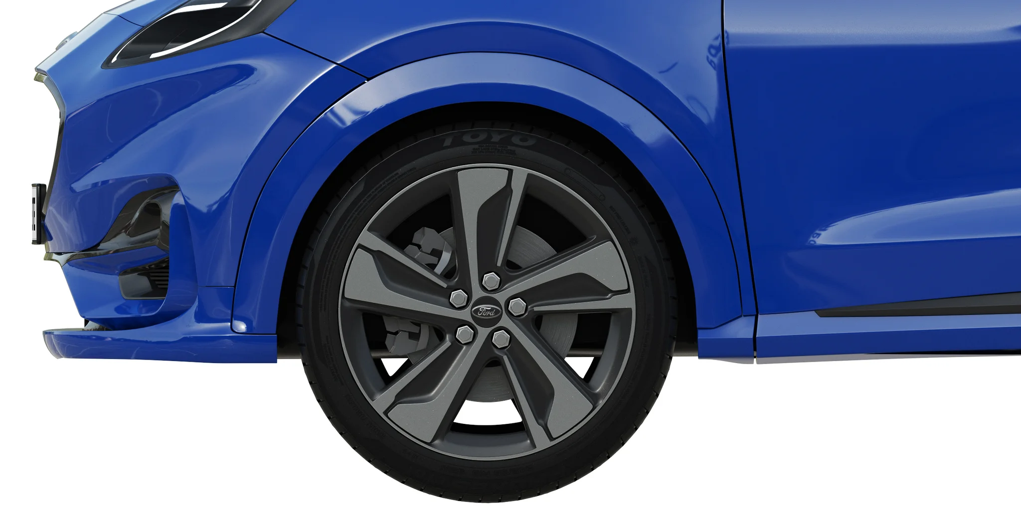 Ford Puma, 3D model preview 3
