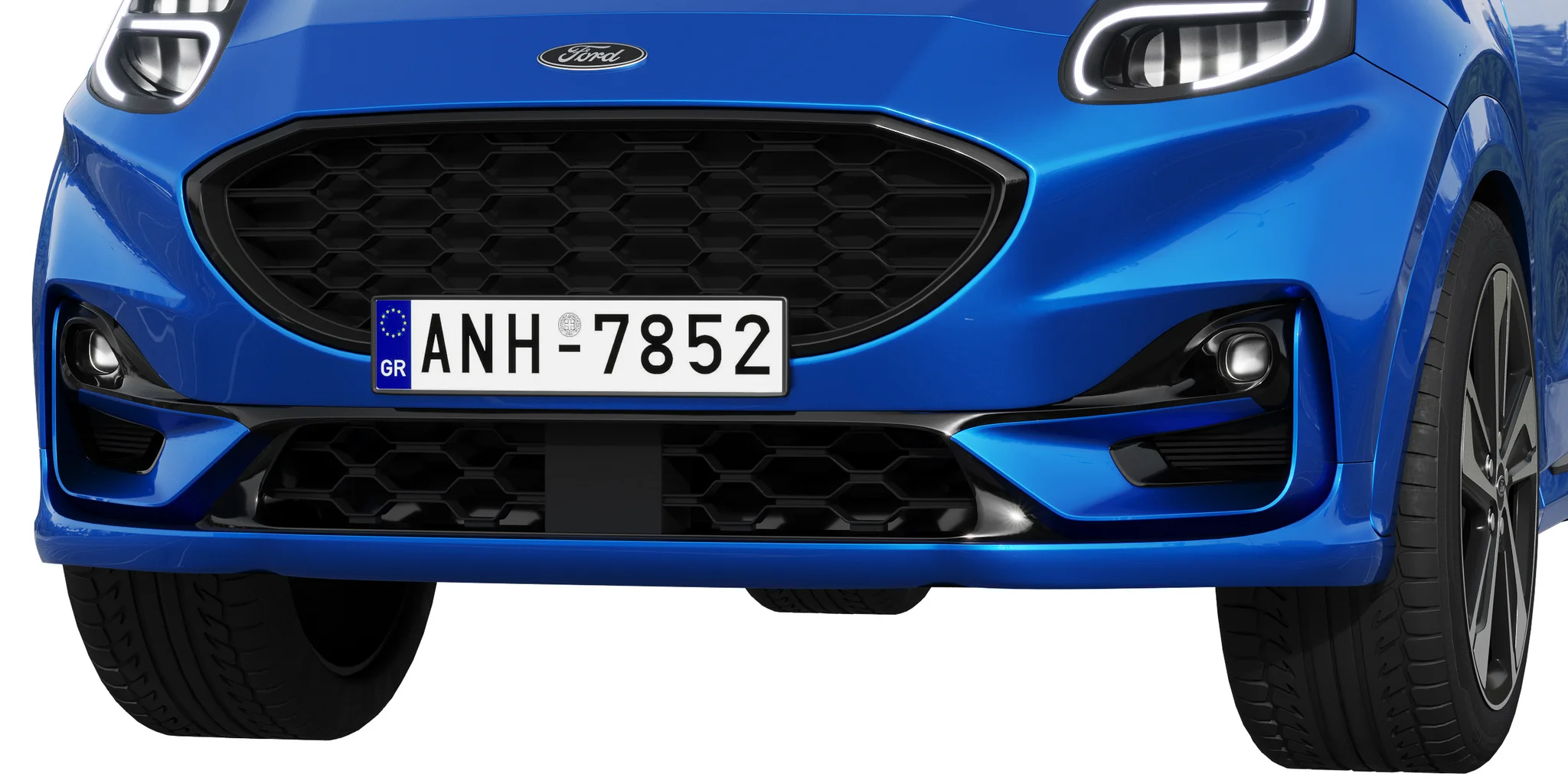 Ford Puma, 3D model preview 5