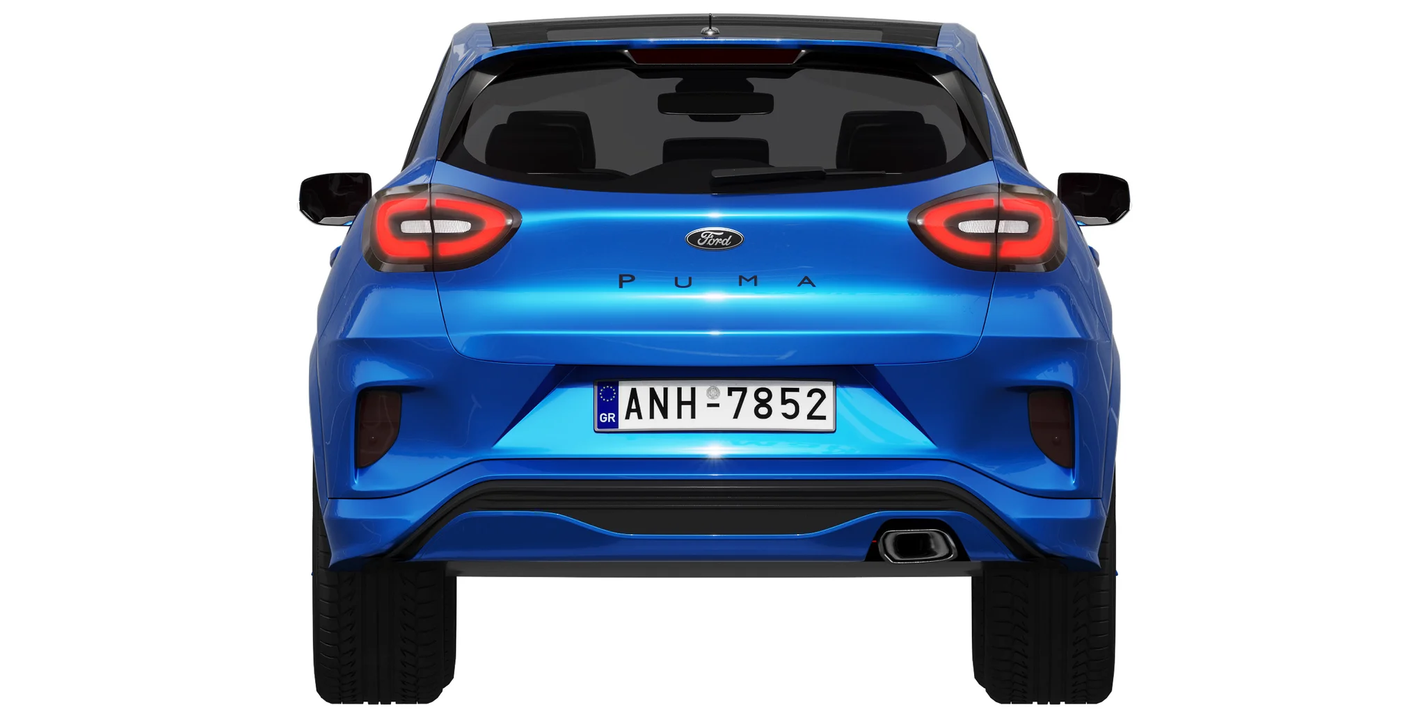 Ford Puma, 3D model preview 10