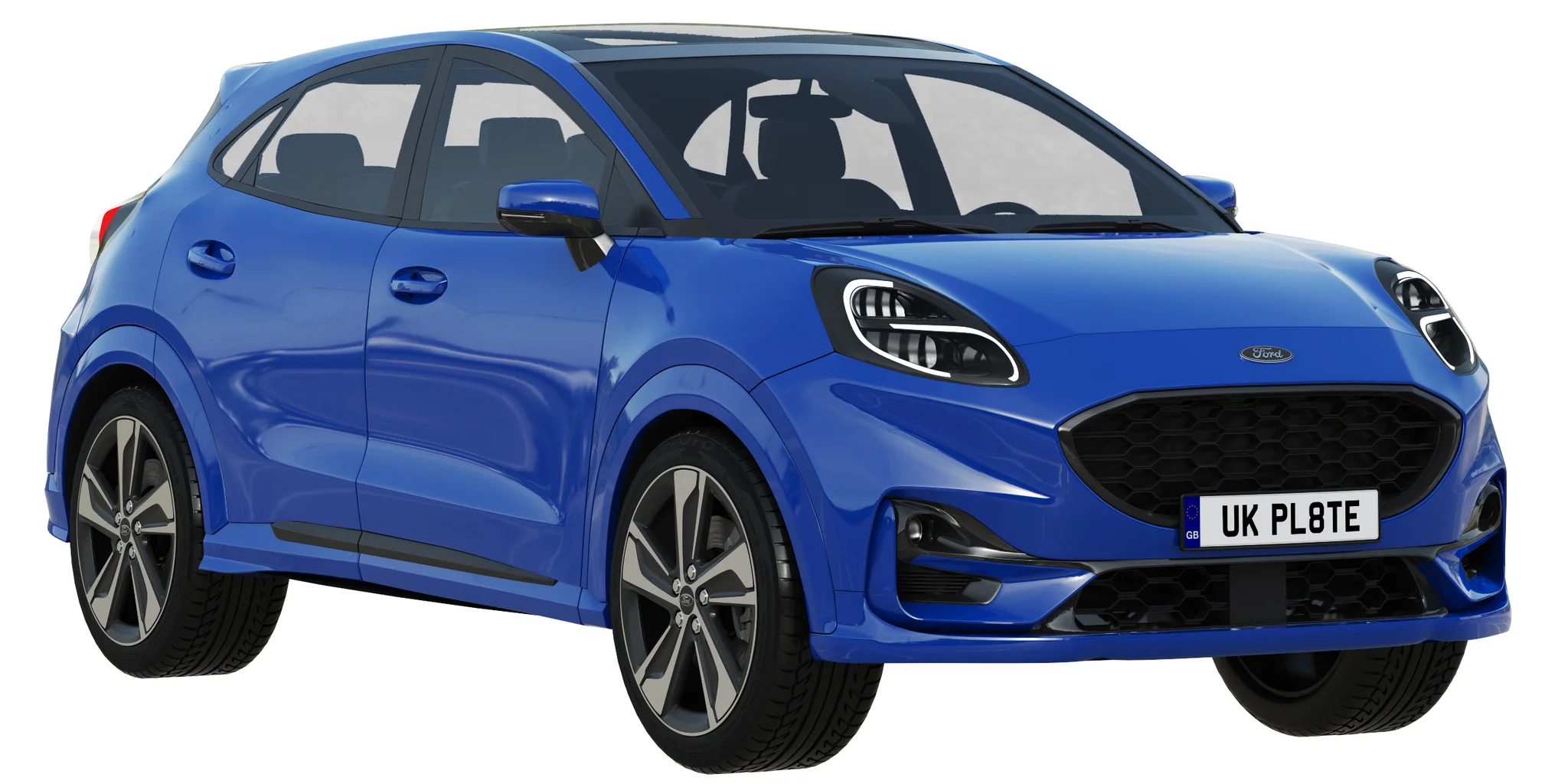 Ford Puma, 3D model preview 19