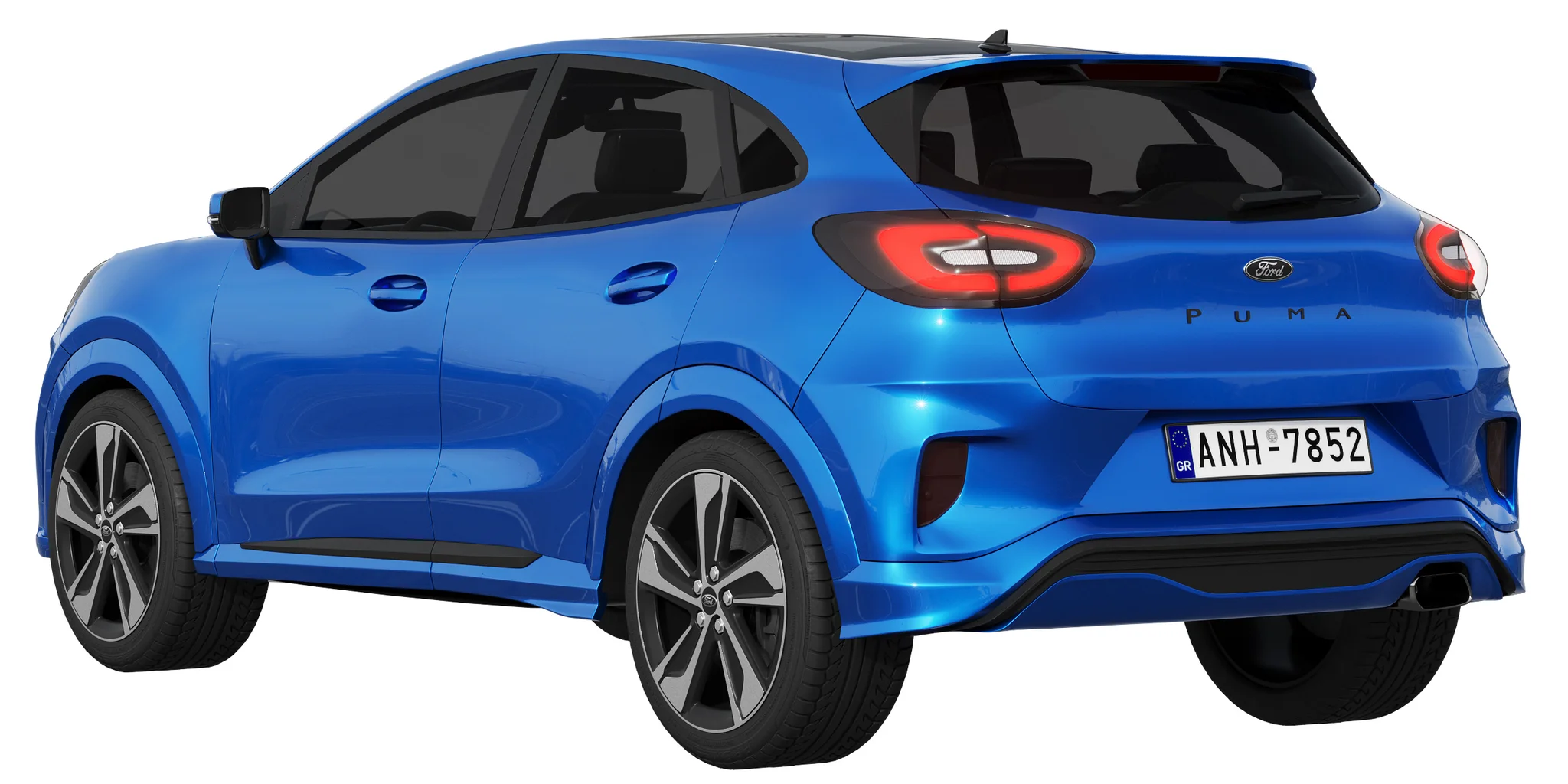 Ford Puma, 3D model preview 22