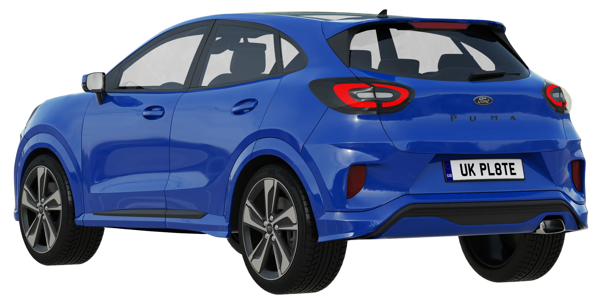 Ford Puma, 3D model preview 24