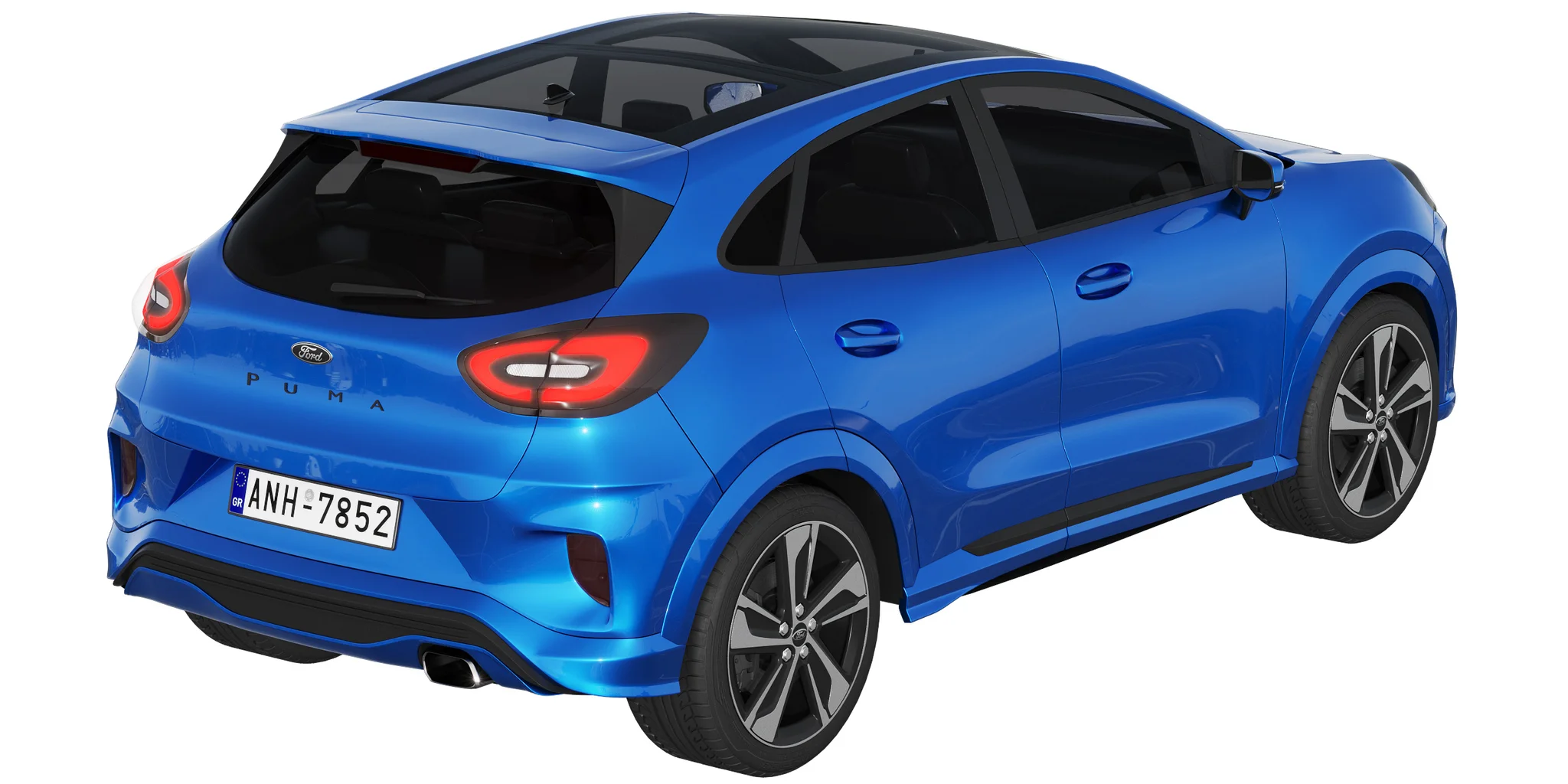 Ford Puma, 3D model preview 35