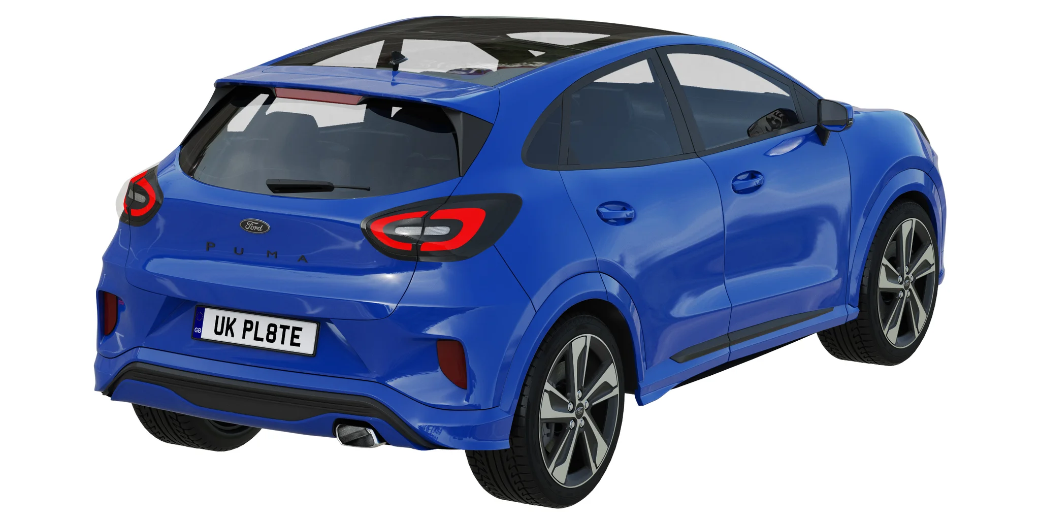 Ford Puma, 3D model preview 37