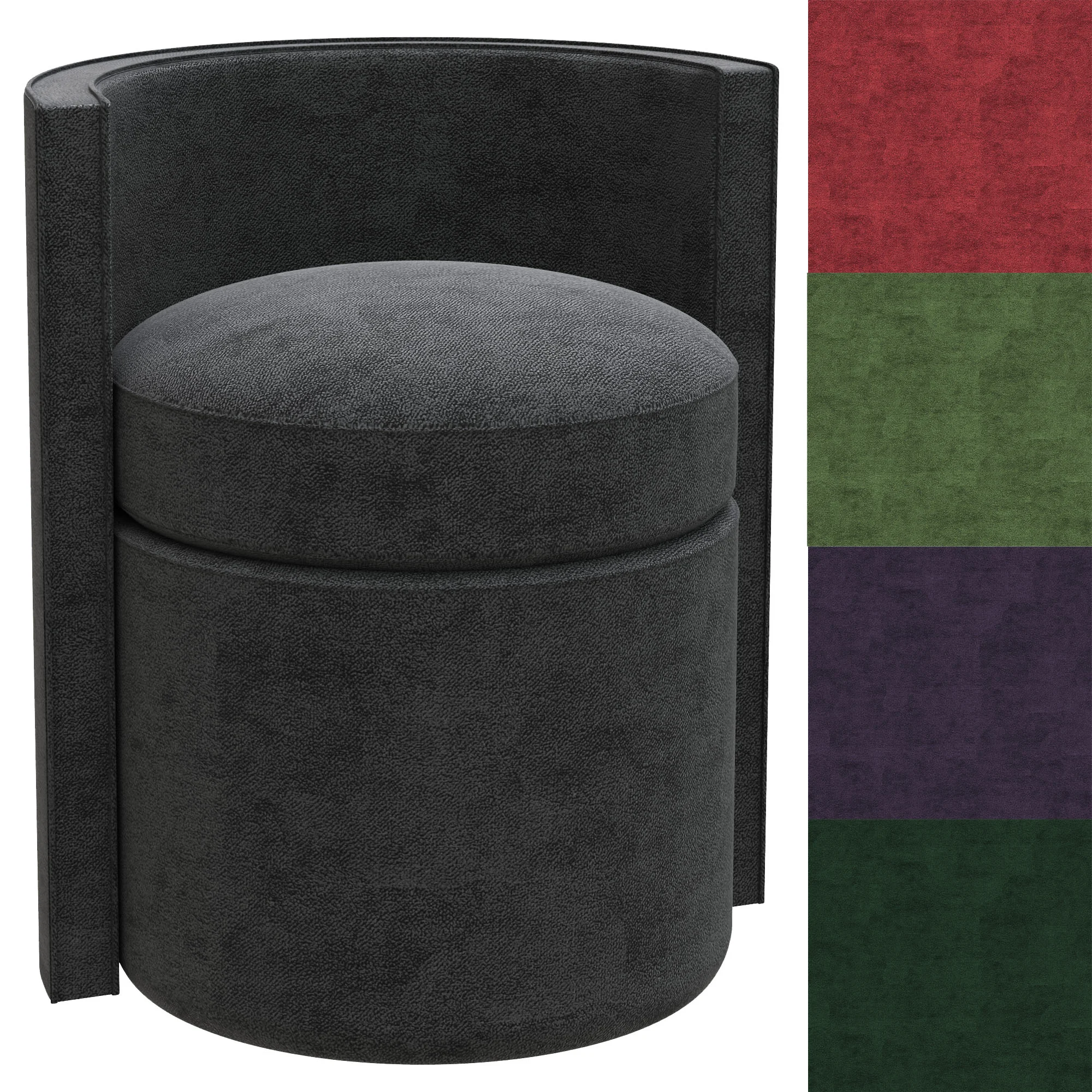 Eichholtz Stool Arcadia — 3D model preview 2