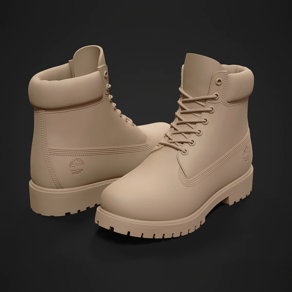 Timberland Premium 6-inches boots (3d printModel)