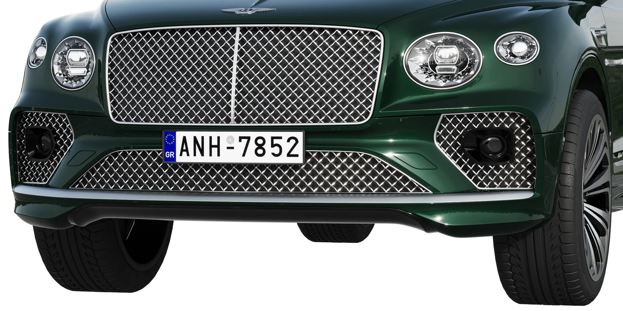 Bentley Bentayga Hybrid, 3D model preview 5