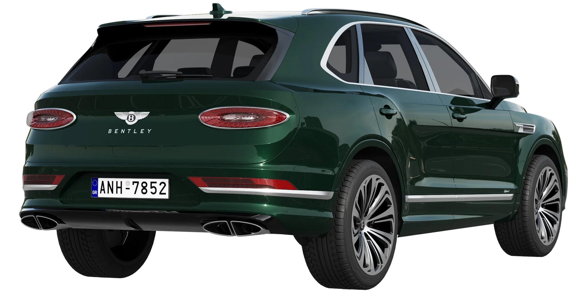 Bentley Bentayga Hybrid, 3D model preview 6