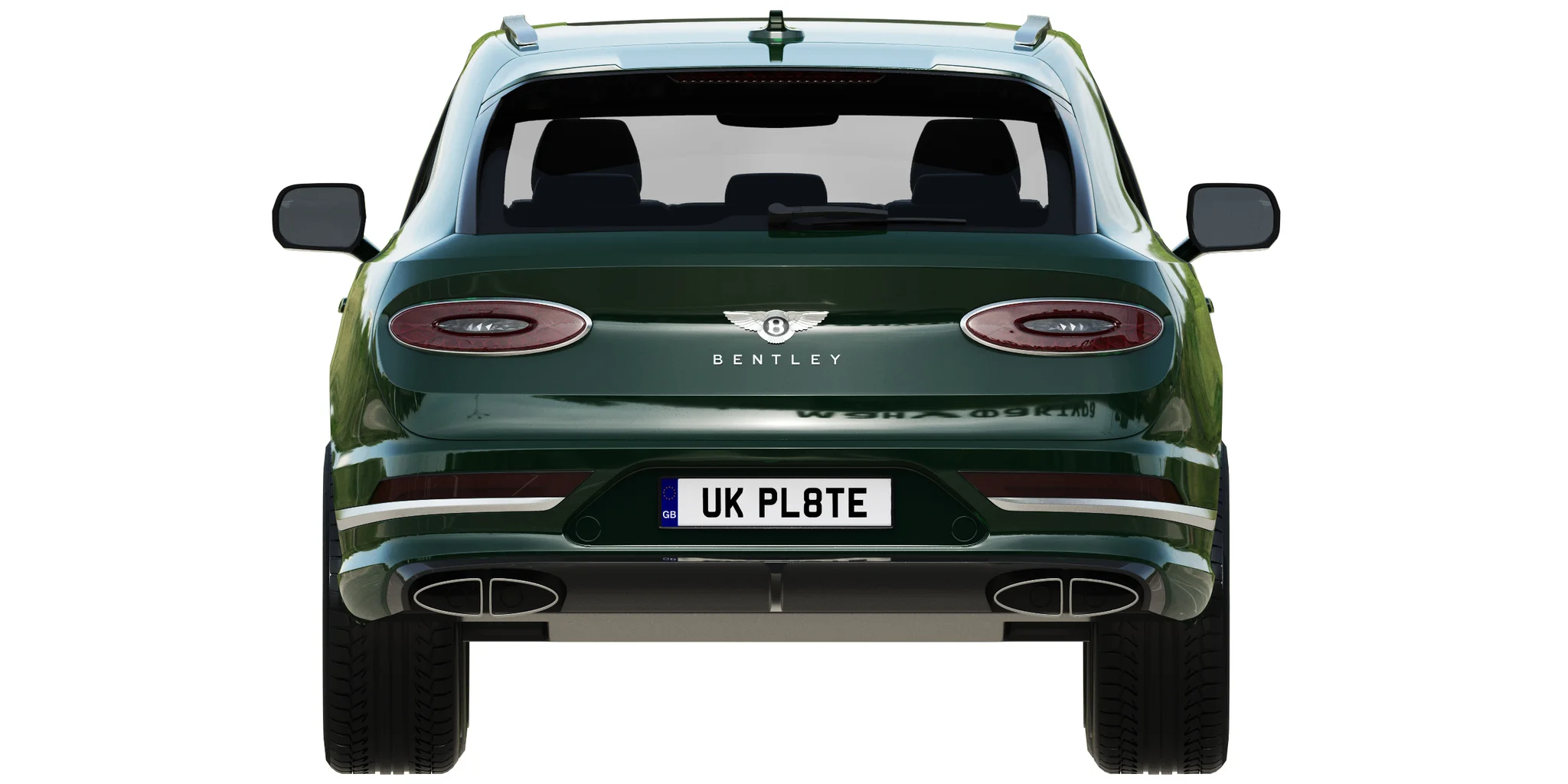 Bentley Bentayga Hybrid, 3D model preview 11