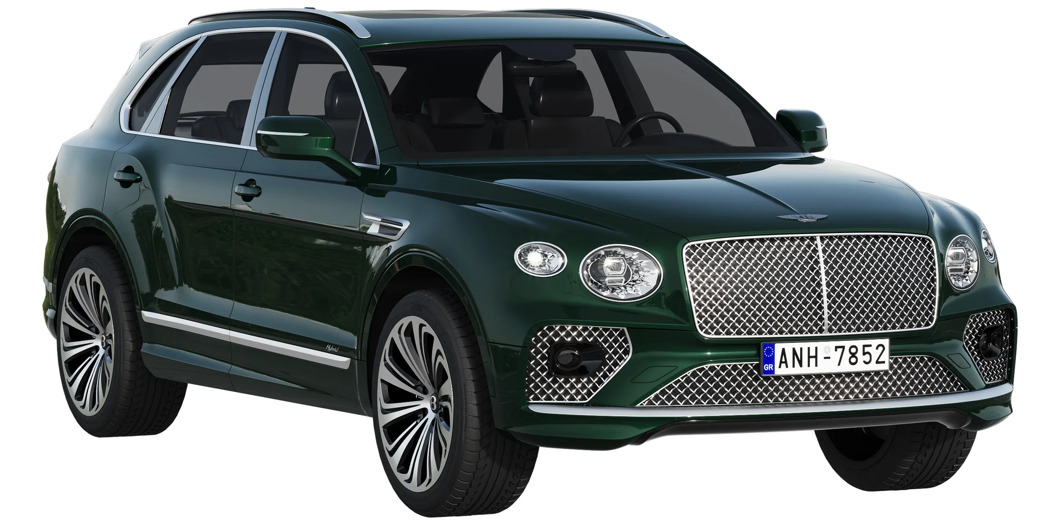 Bentley Bentayga Hybrid, 3D model preview 15