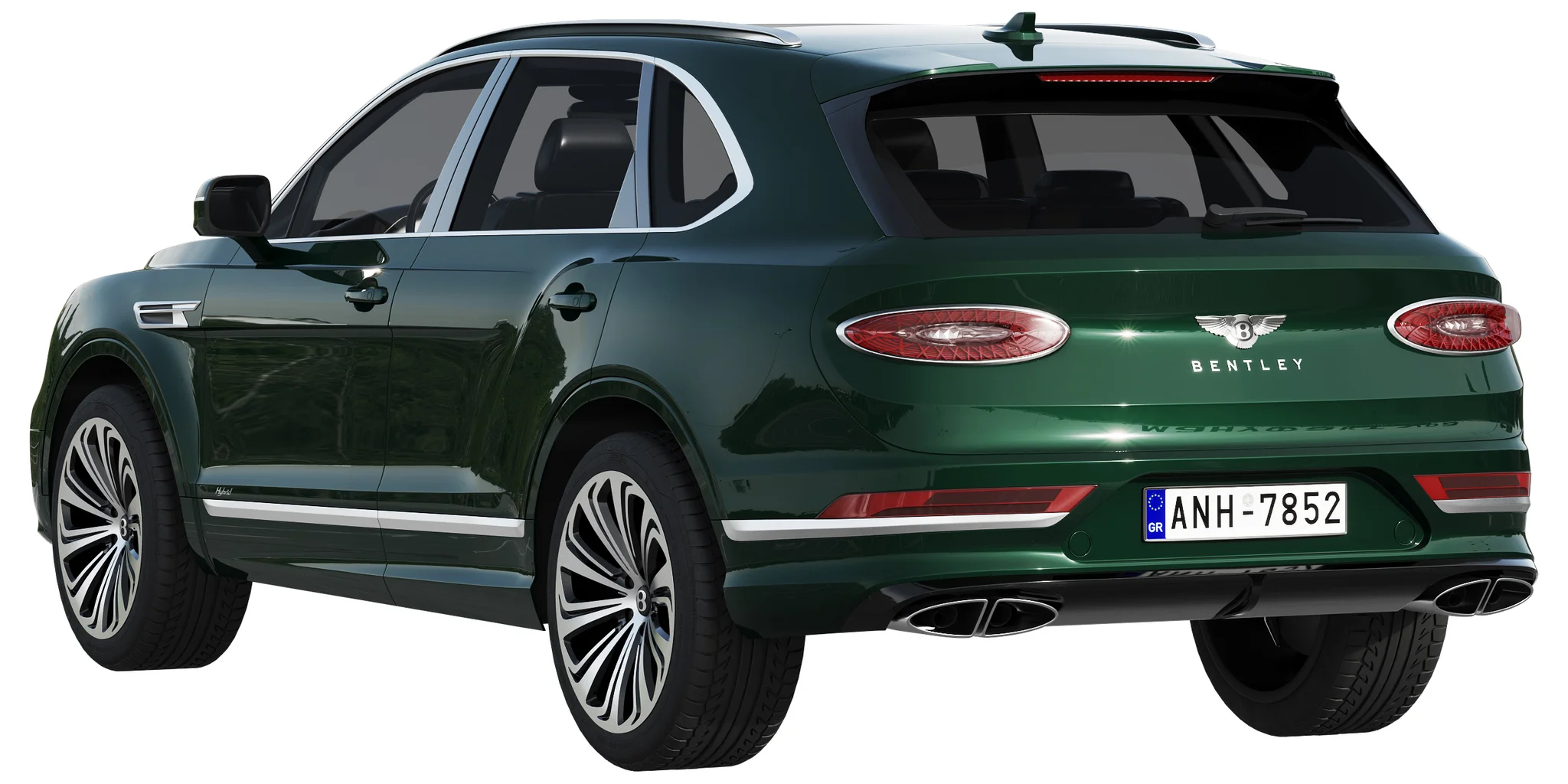 Bentley Bentayga Hybrid, 3D model preview 22