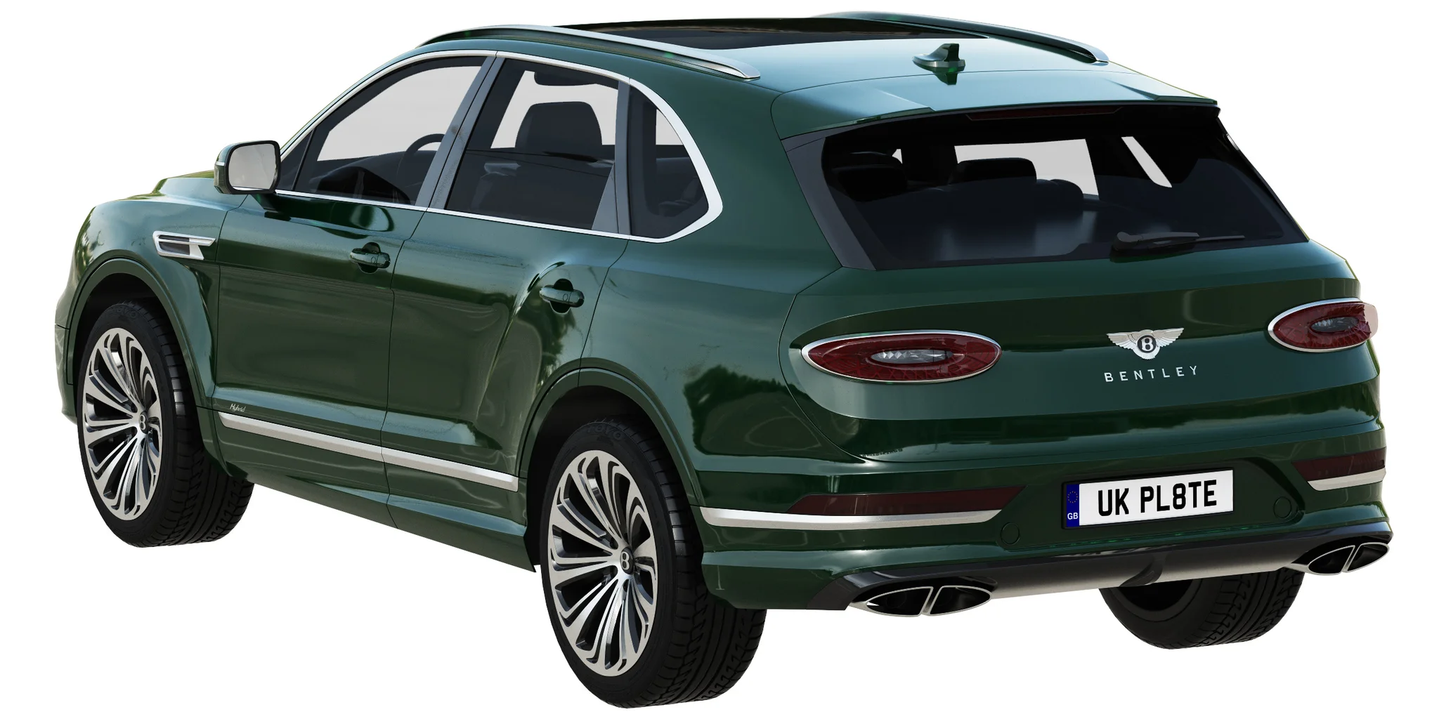 Bentley Bentayga Hybrid, 3D model preview 24