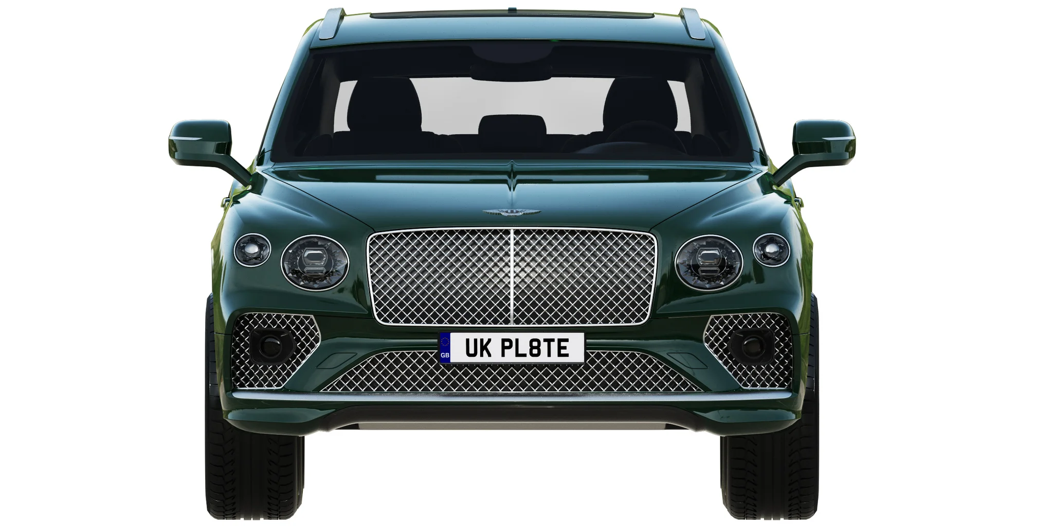 Bentley Bentayga Hybrid, 3D model preview 34