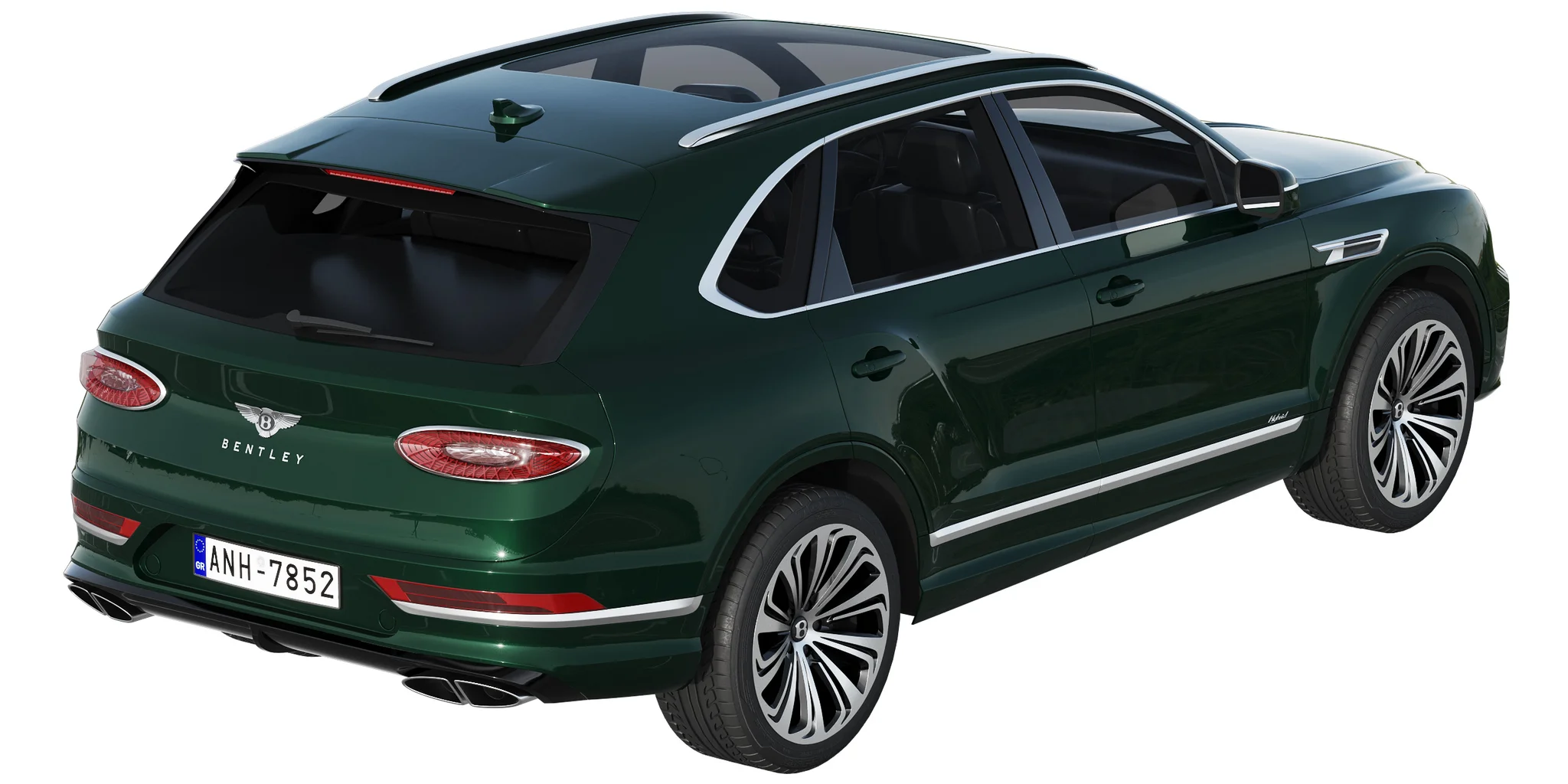 Bentley Bentayga Hybrid, 3D model preview 35