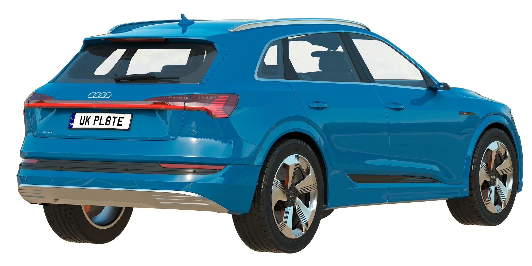 Audi E Tron, 3D model preview 26
