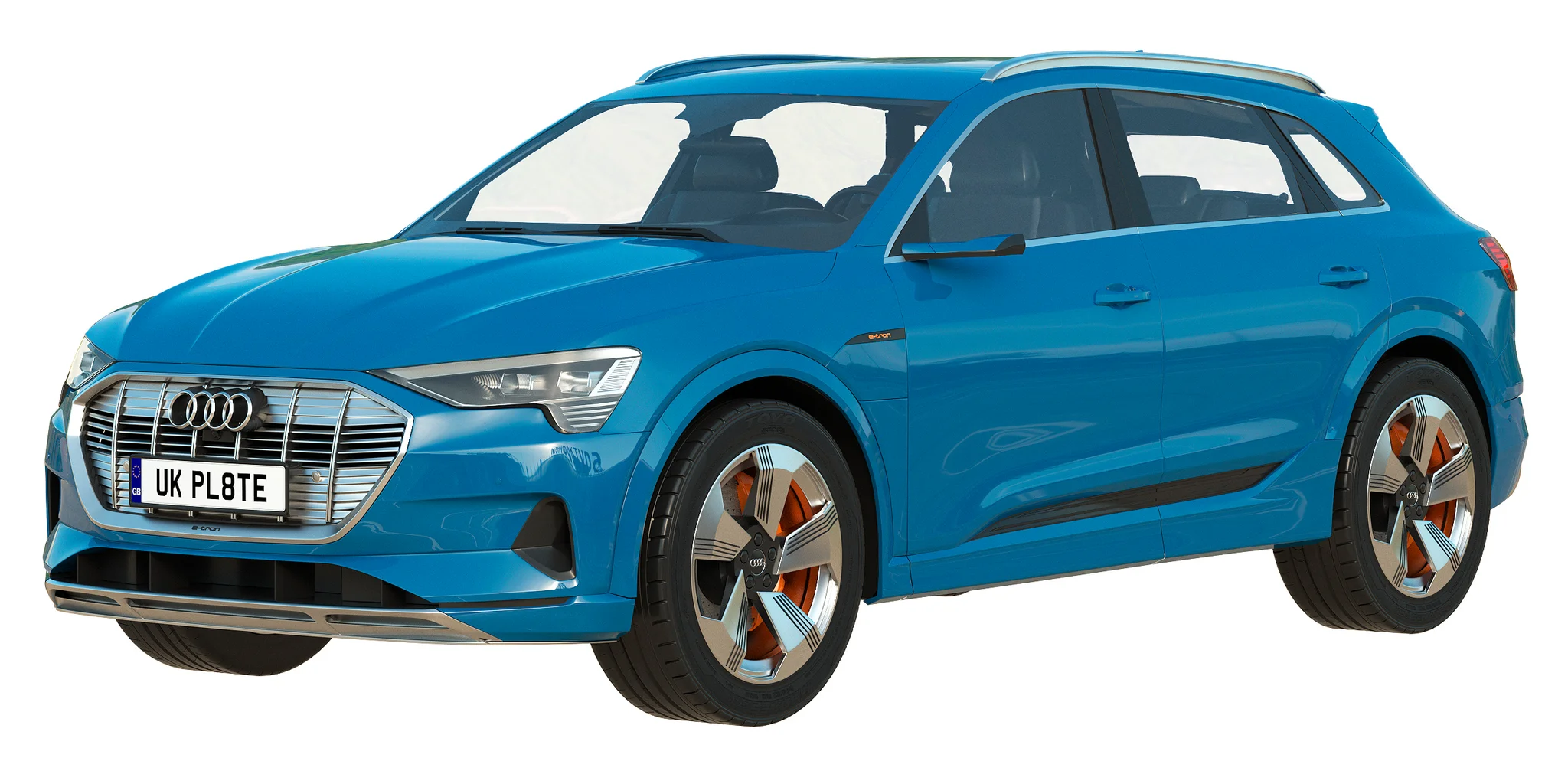 Audi E Tron, 3D model preview 28