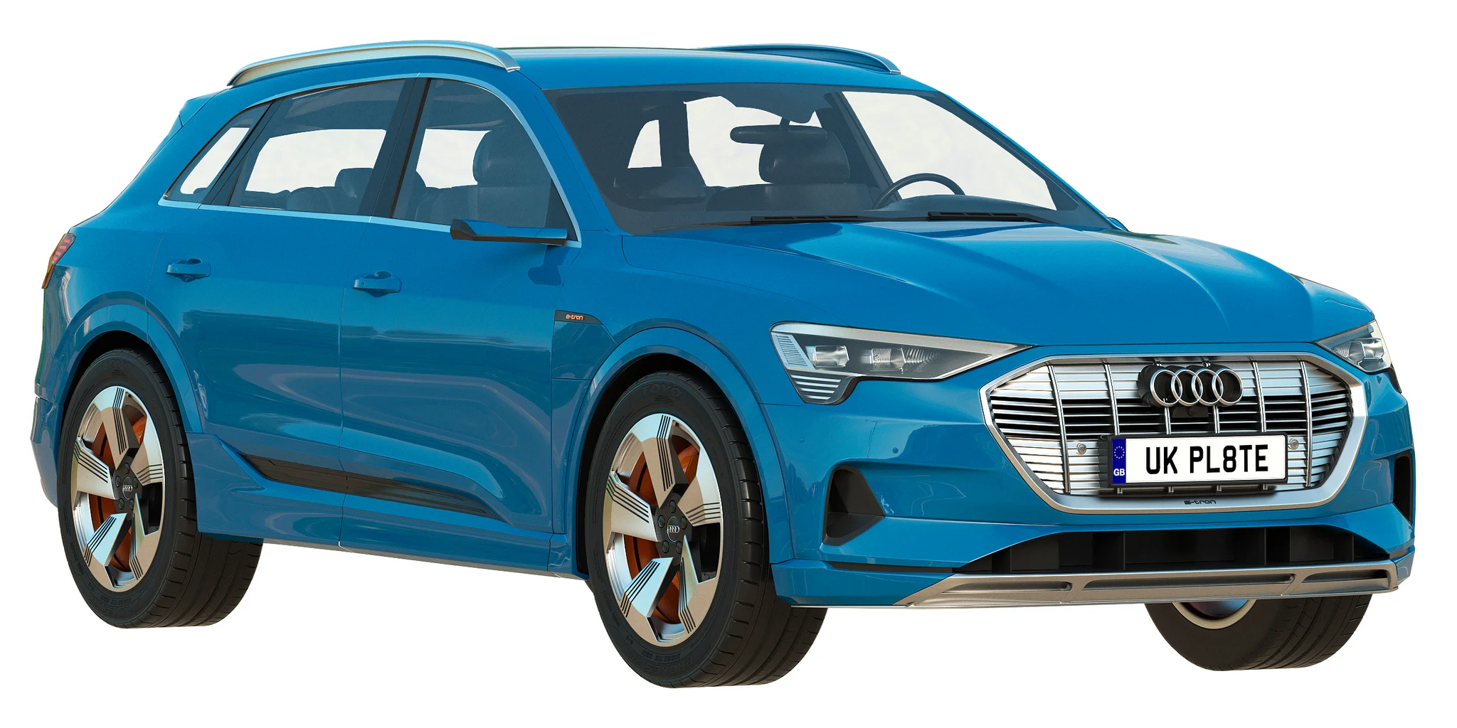 Audi E Tron, 3D model preview 29