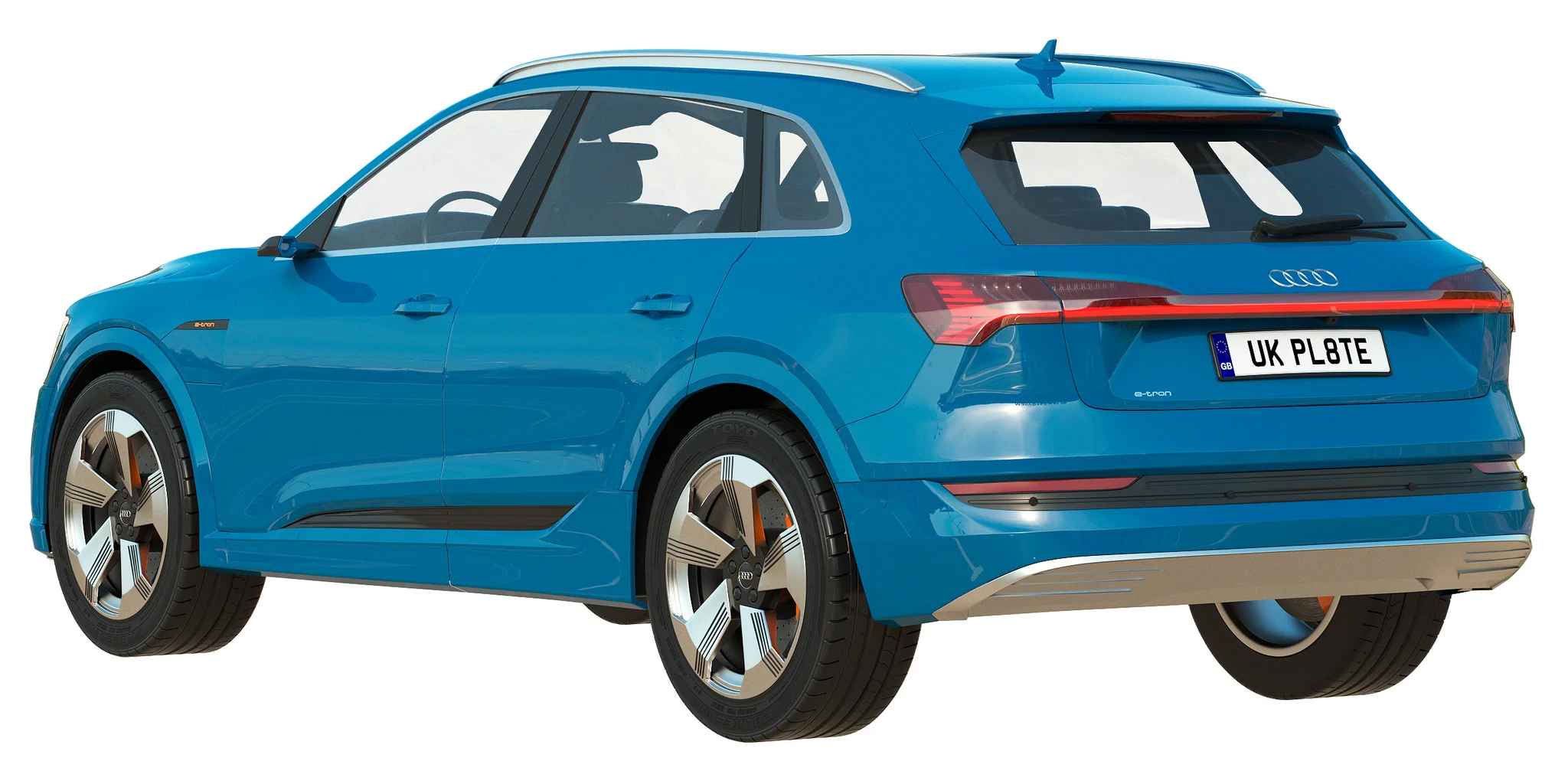 Audi E Tron, 3D model preview 30