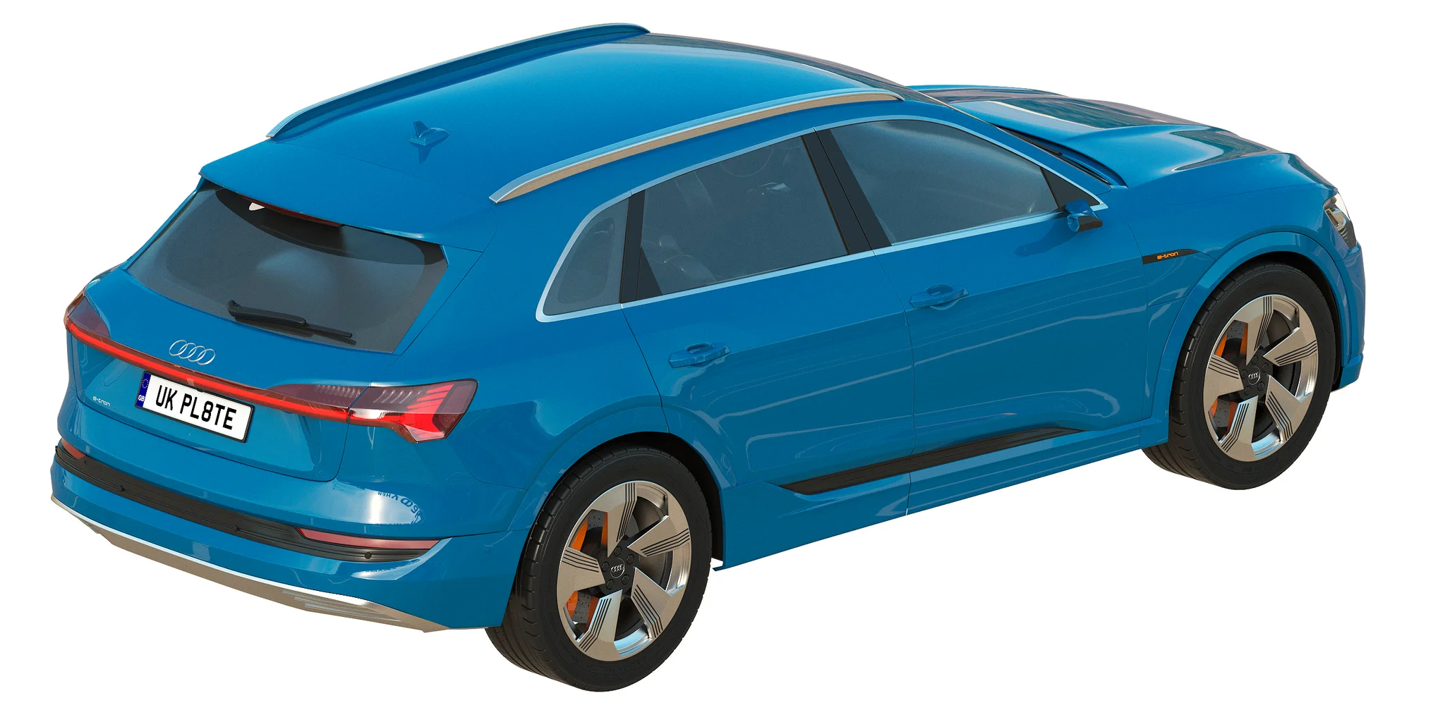 Audi E Tron, 3D model preview 34