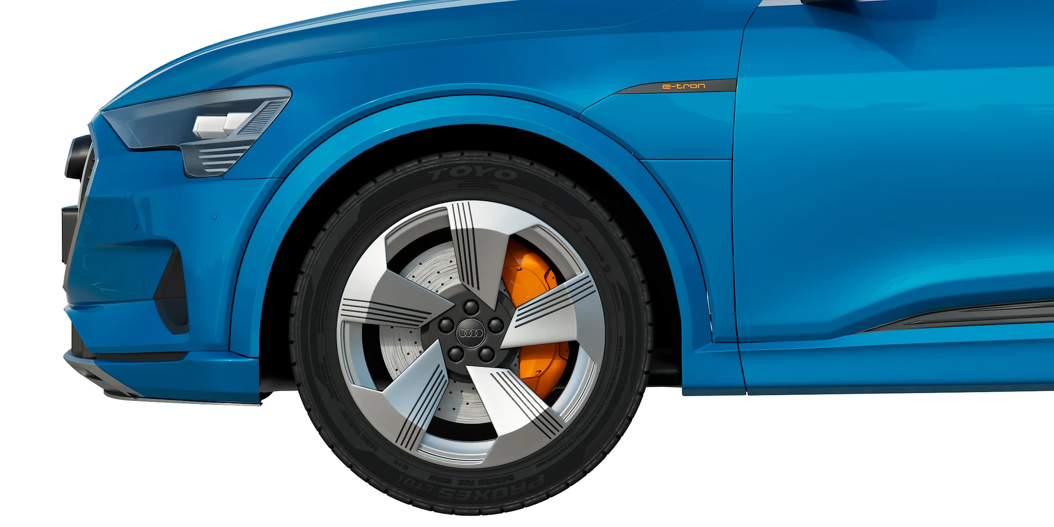 Audi E Tron, 3D model preview 1