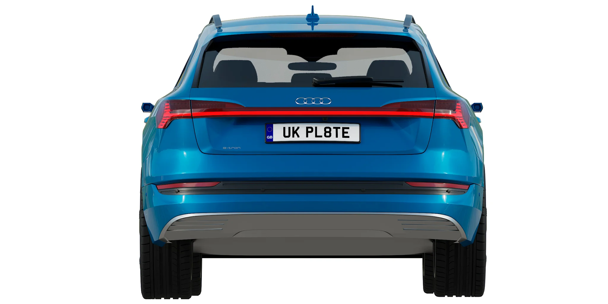 Audi E Tron, 3D model preview 9