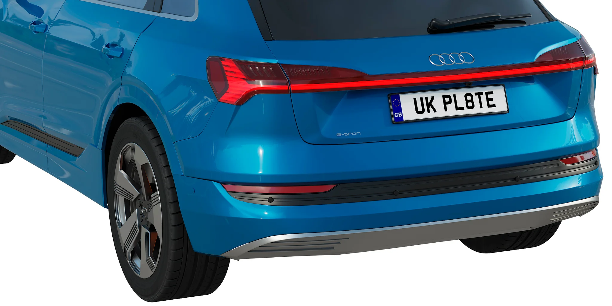 Audi E Tron, 3D model preview 17
