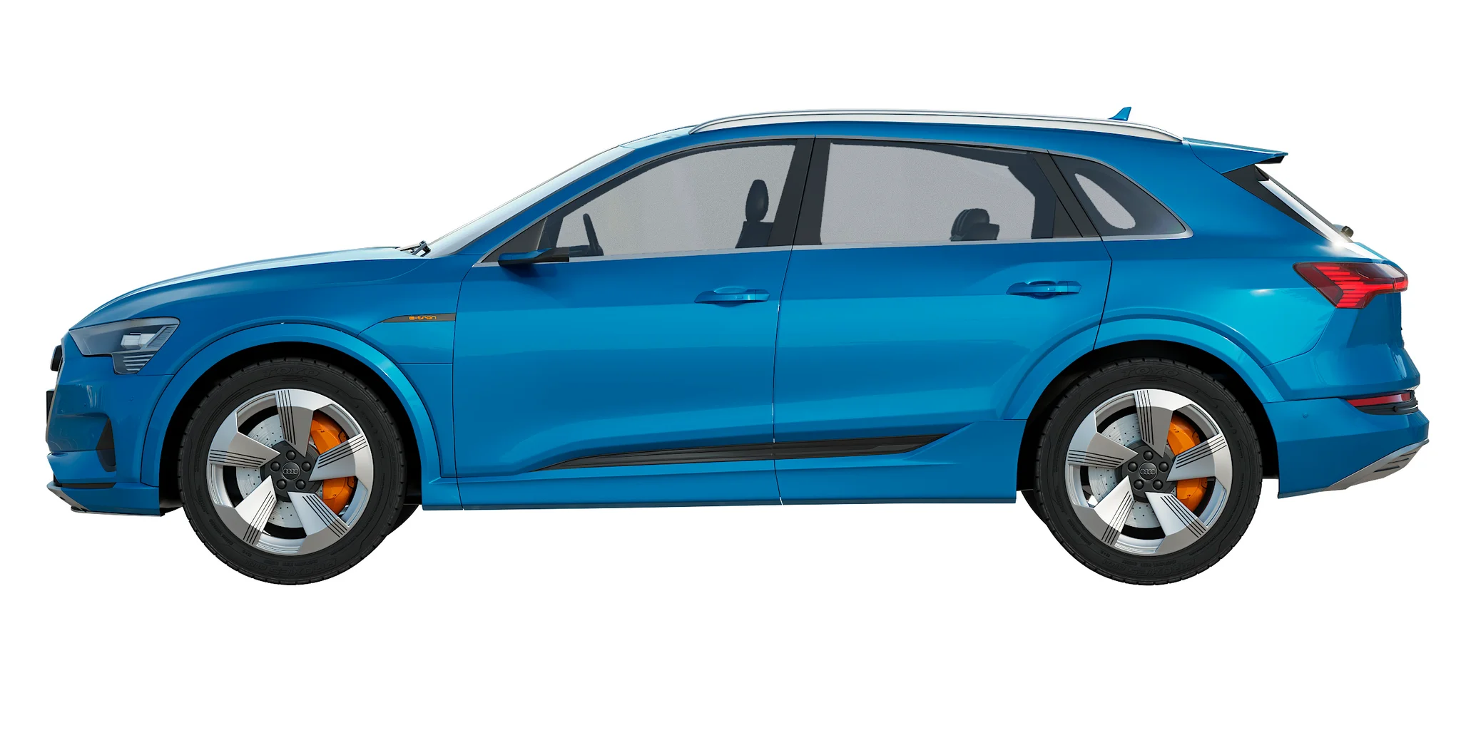 Audi E Tron, 3D model preview 18