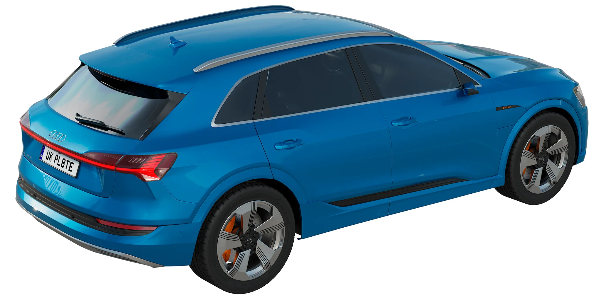 Audi E Tron, 3D model preview 23