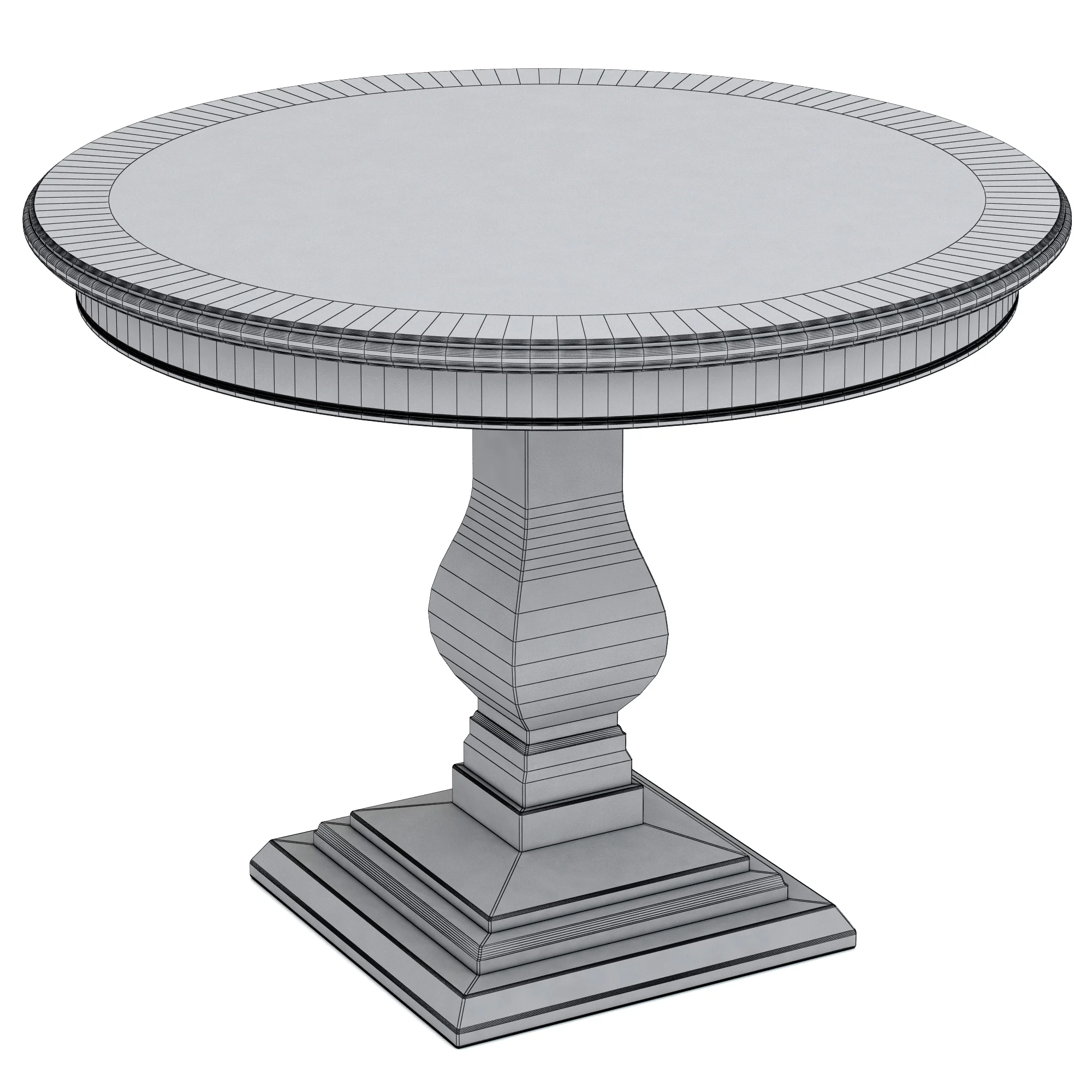 Dantone Home Table 4 — 3D model preview 7