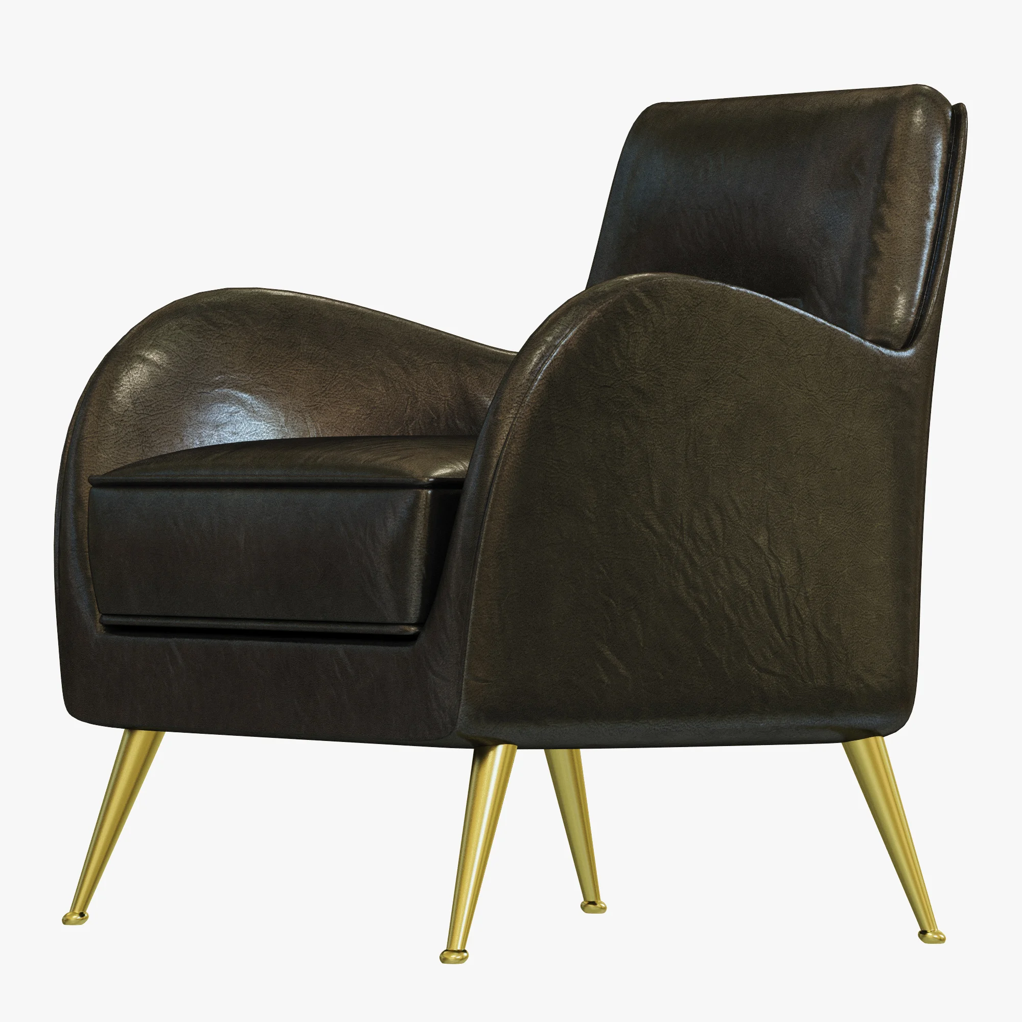 Essential Home Dandridge Armchair — 3D model preview 4