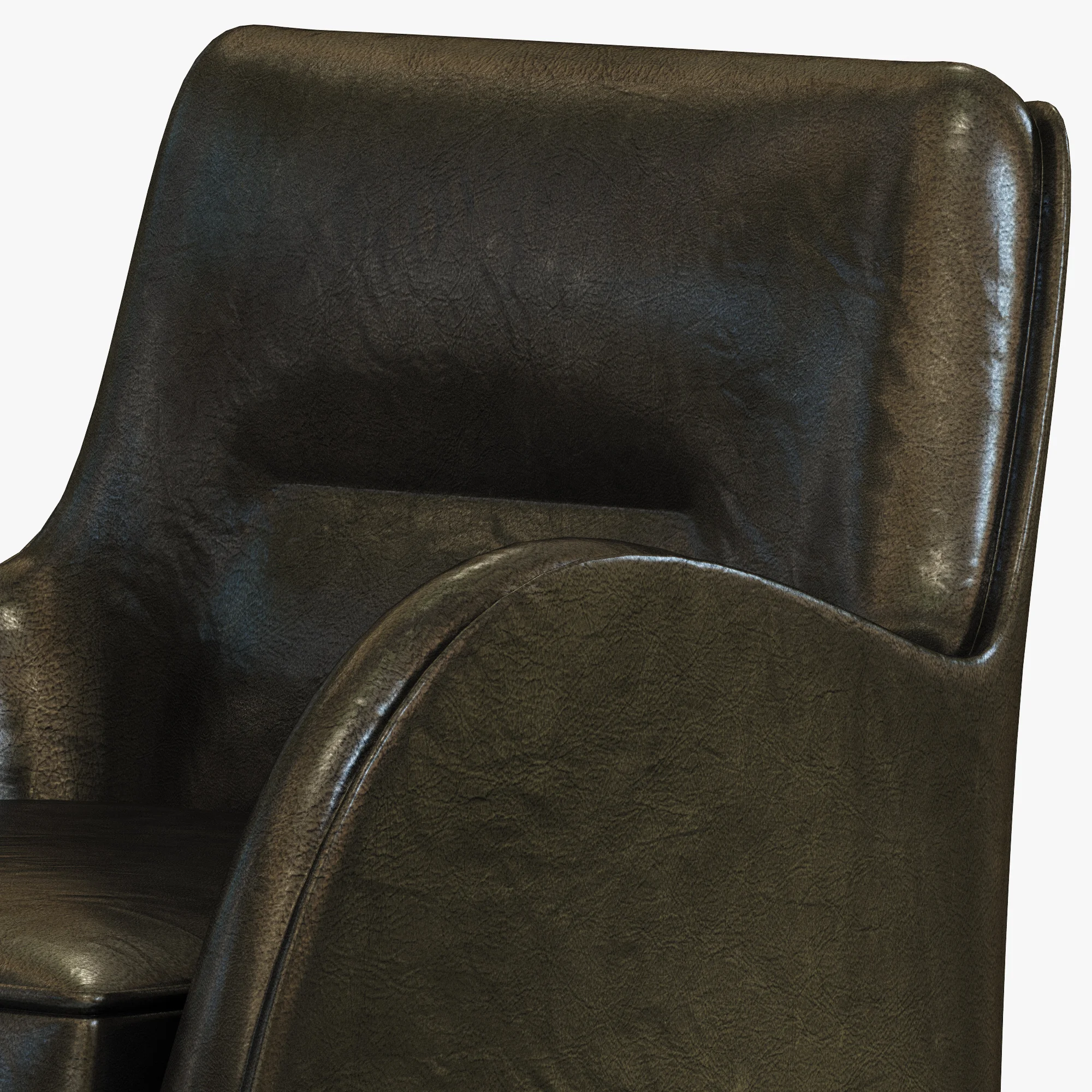 Essential Home Dandridge Armchair — 3D model preview 5