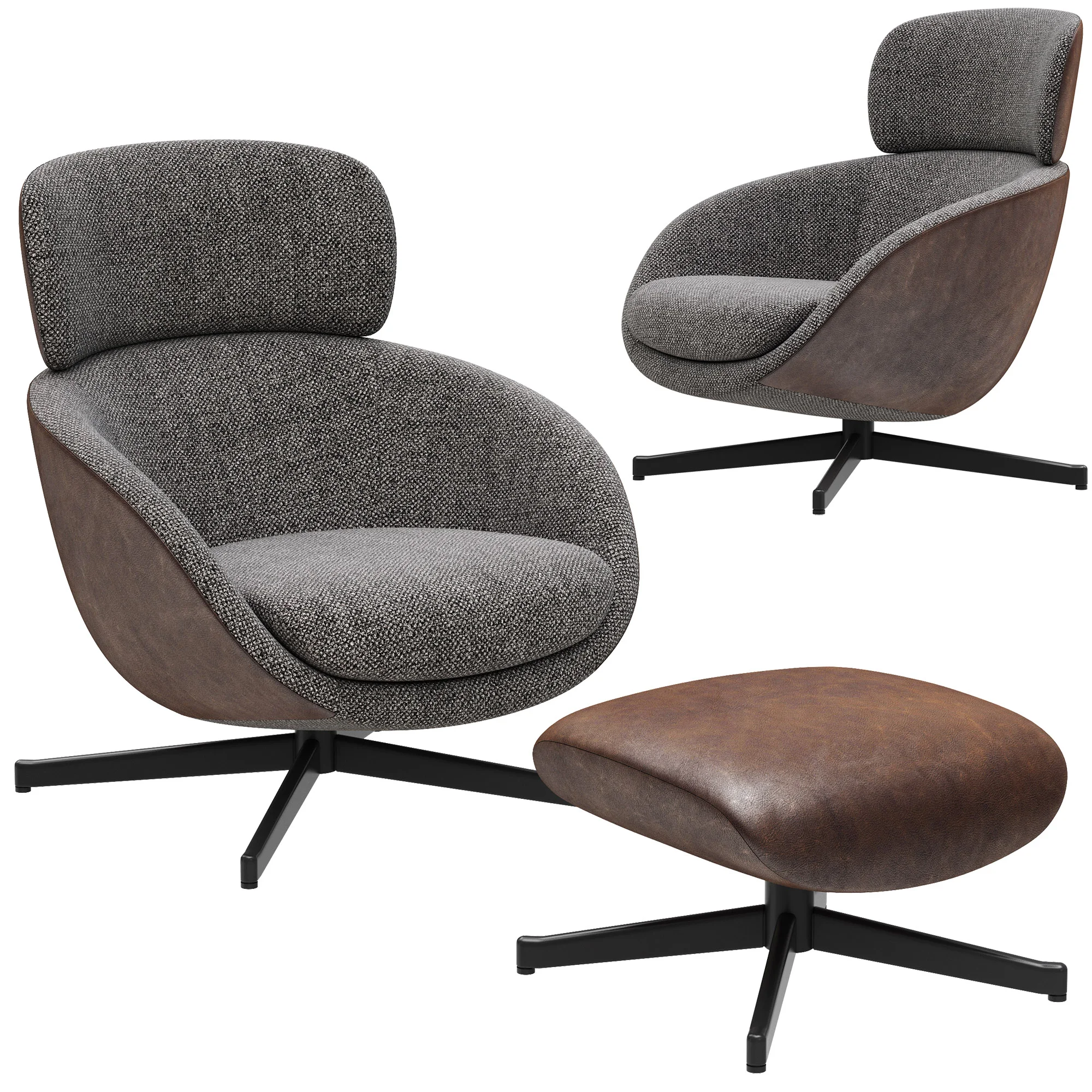 Minotti Russell — 3D model preview 2