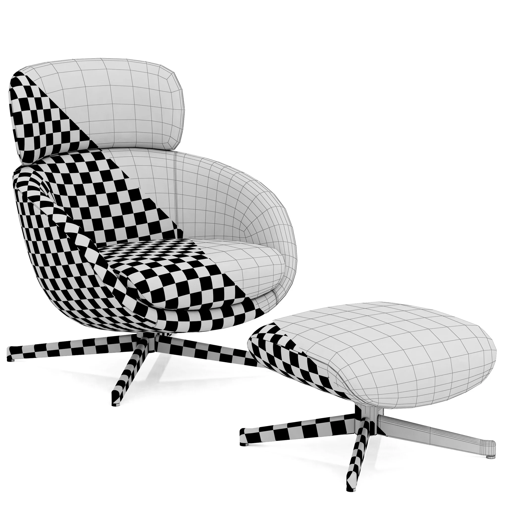 Minotti Russell — 3D model preview 14