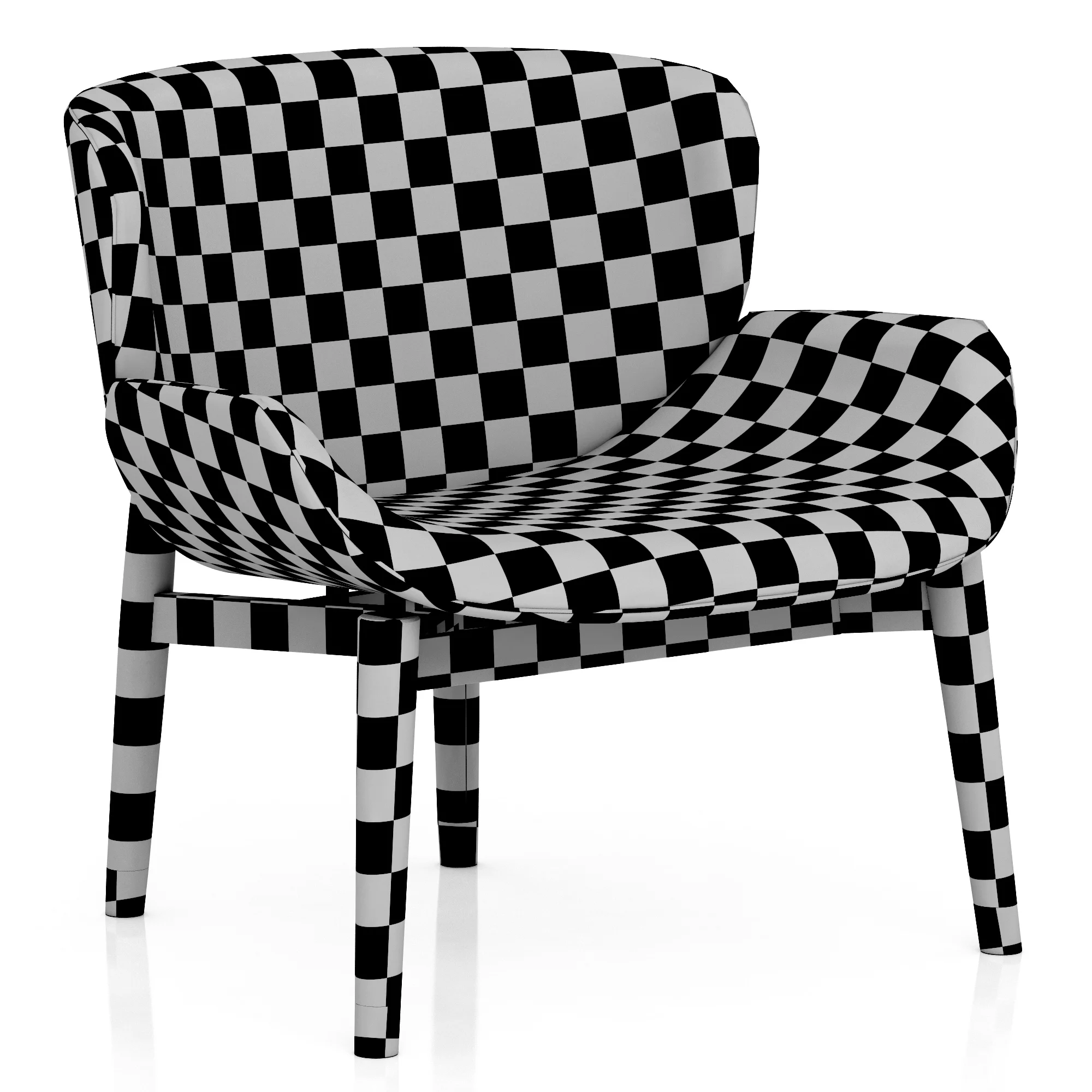 Baxter JORGEN Chair — 3D model preview 9